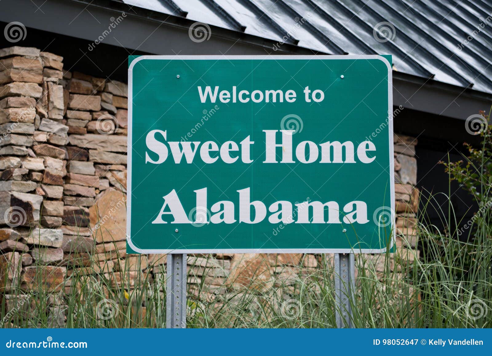 To Alabama Sign Horizontal Stock Image Image of line, visitor