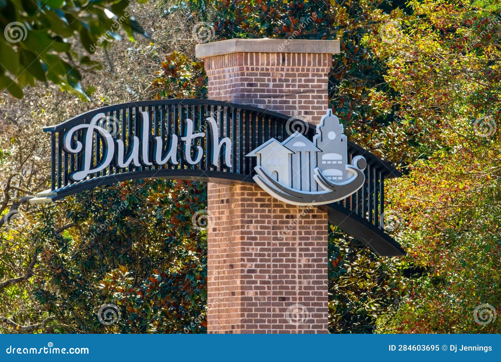 to Duluth stock image. Image of logo 284603695
