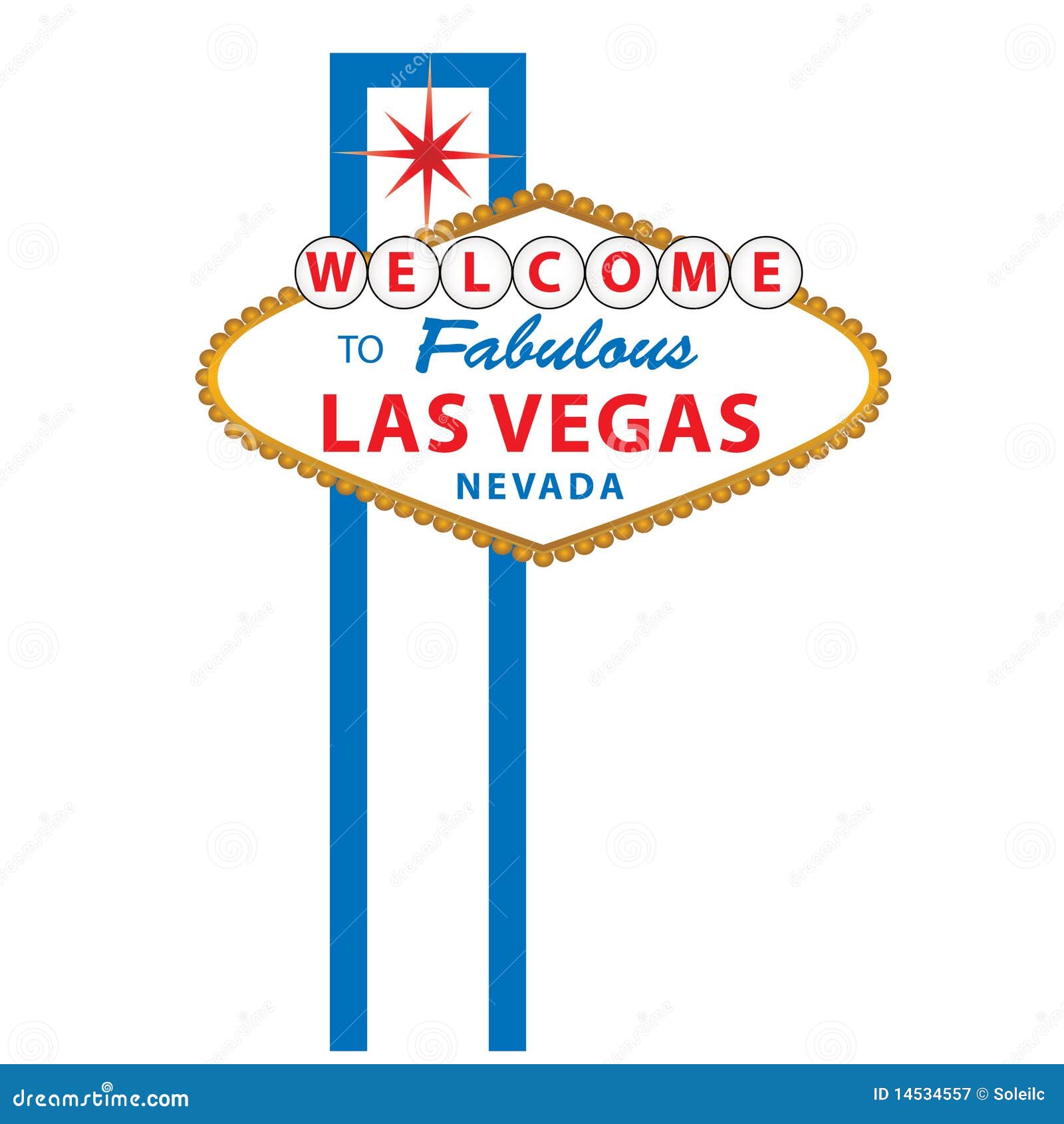 Welcome to Las vegas sign stock vector. Illustration of drawing - 14534557