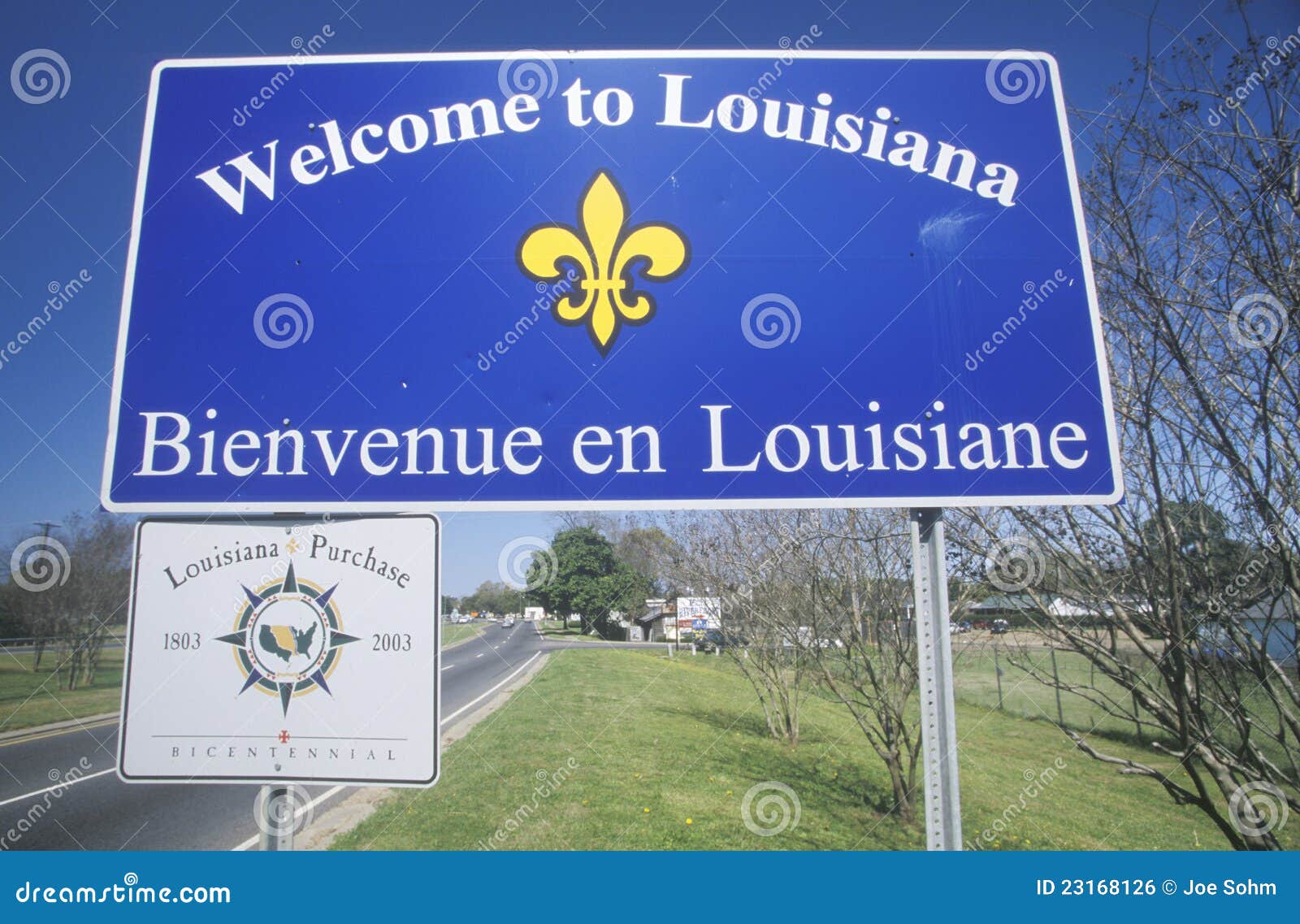 Welcome To Louisiana Sign Royalty Free Stock Image - Image: 23168126