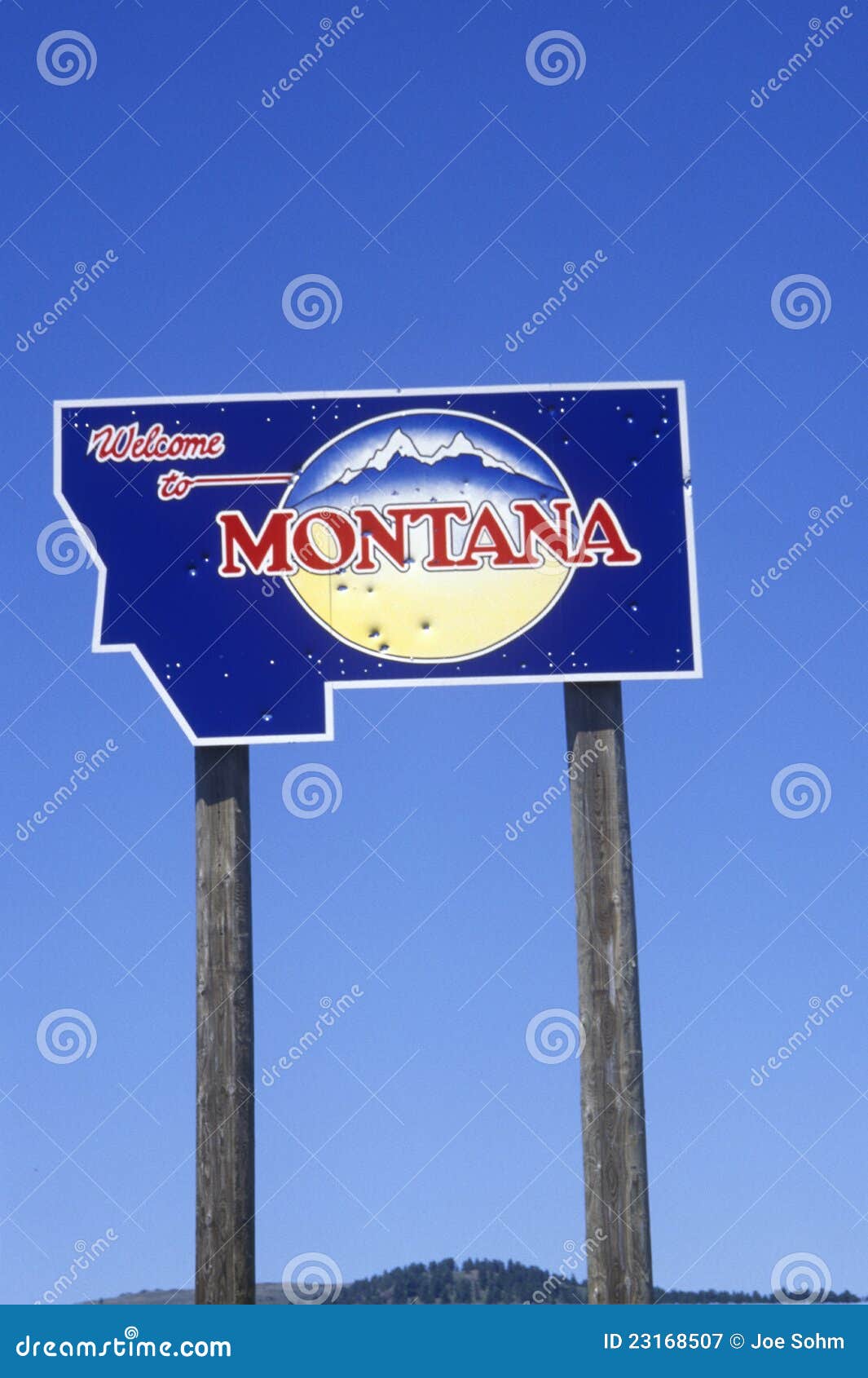 welcome to montana sign