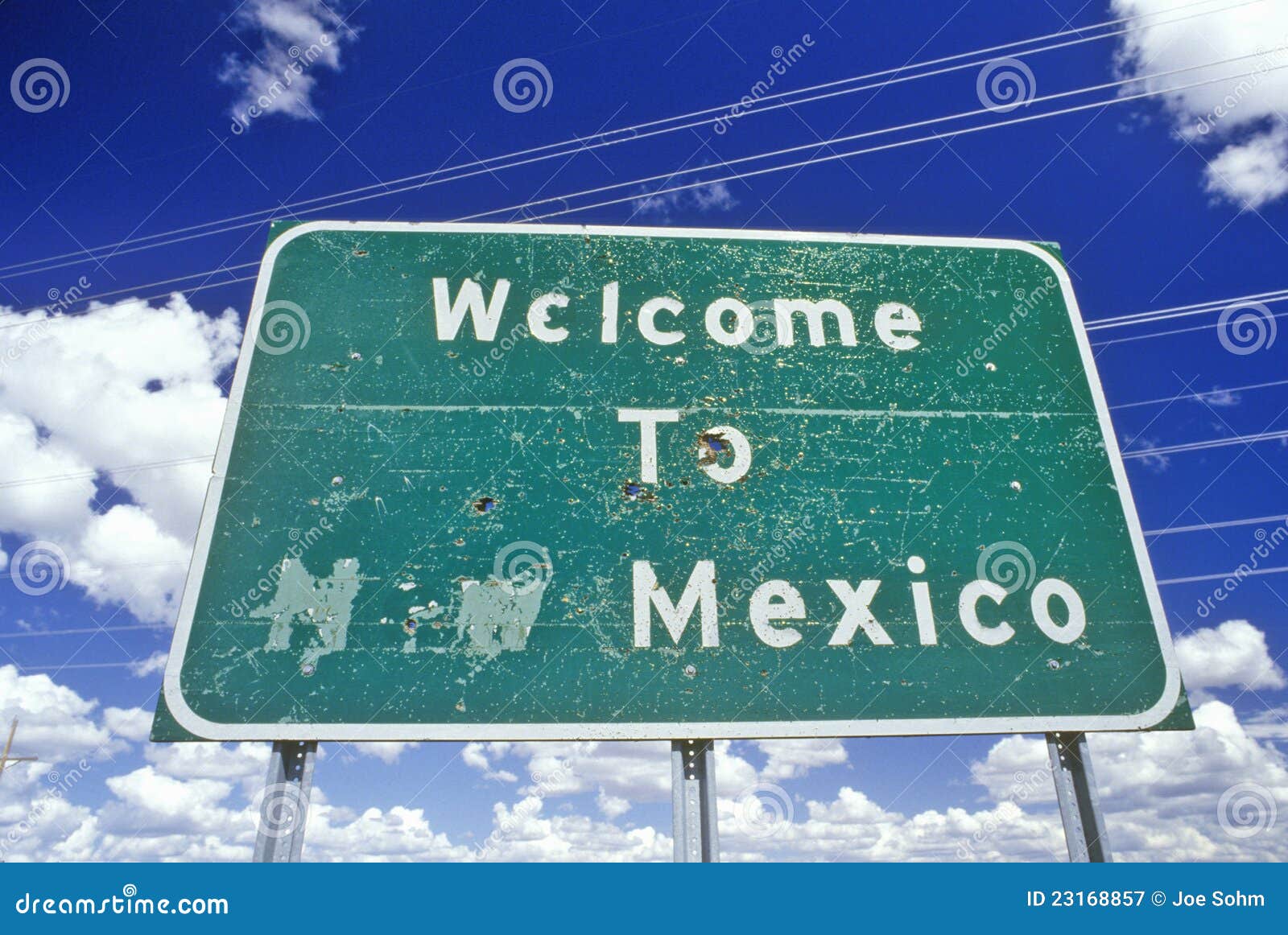 to New Mexico Sign stock image. Image of highways 23168857