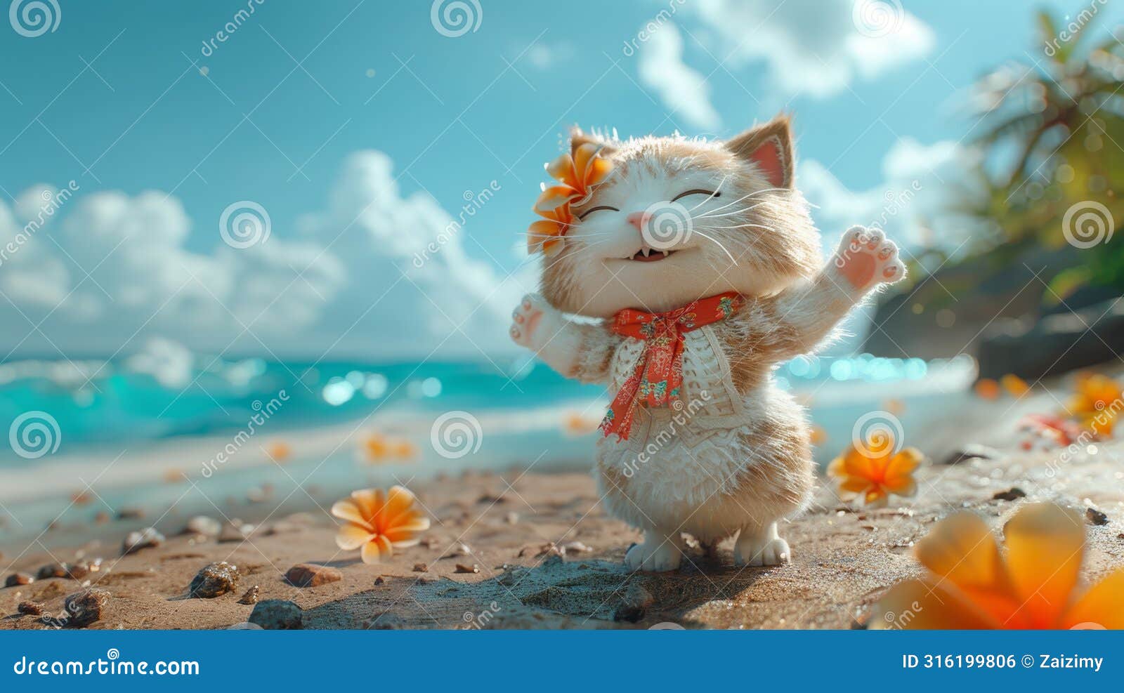 cat tropical serenade a quintet of feline mirth