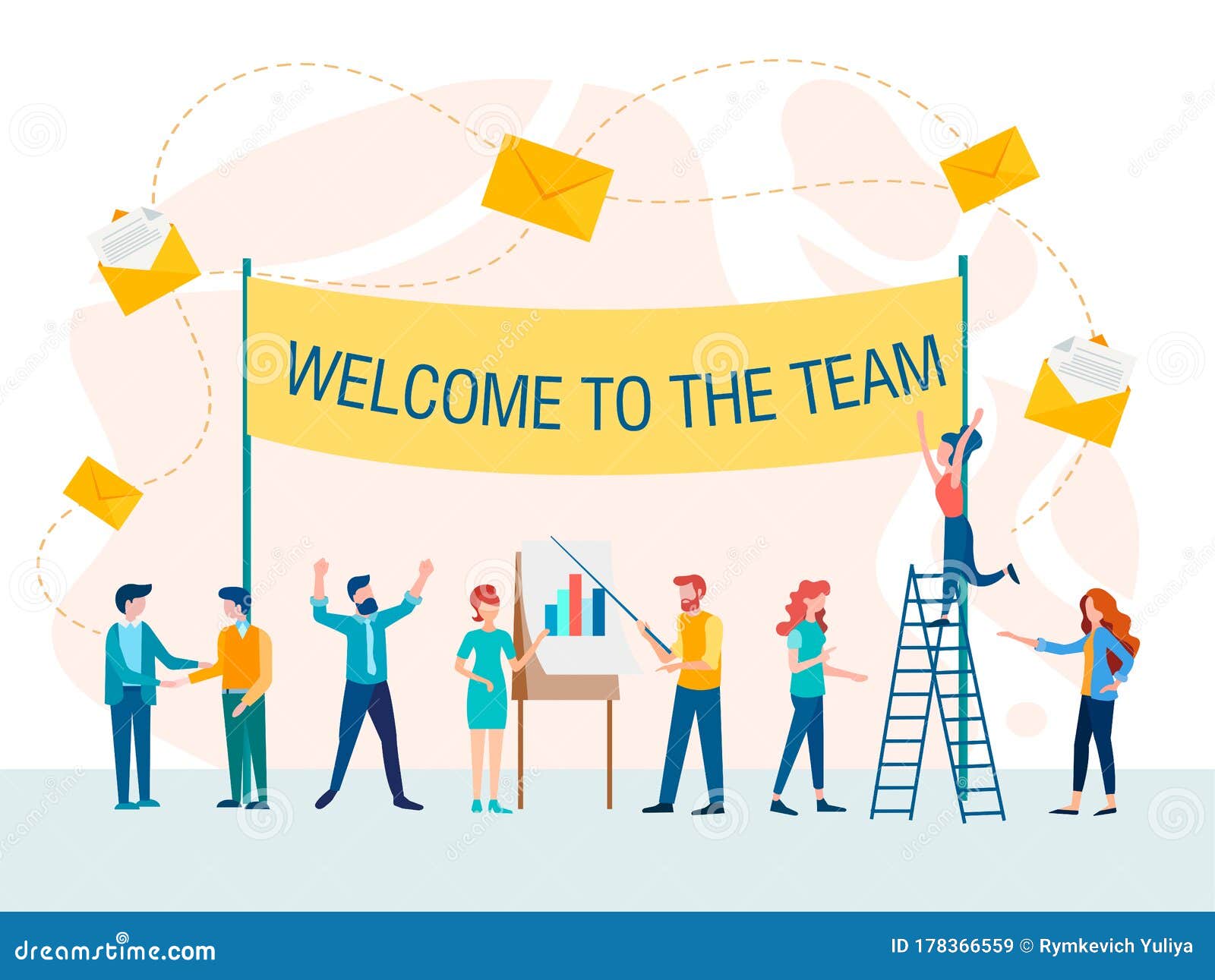 Welcome Team Stock Illustrations 6428 Welcome Team Stock