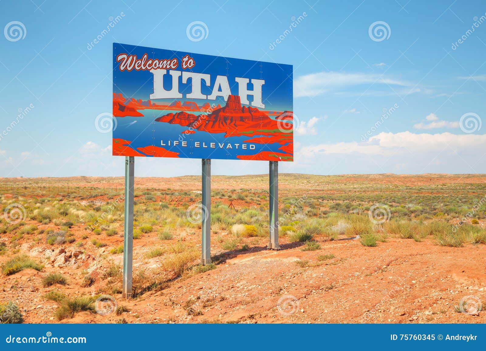 to Utah road sign stock image. Image of text 75760345