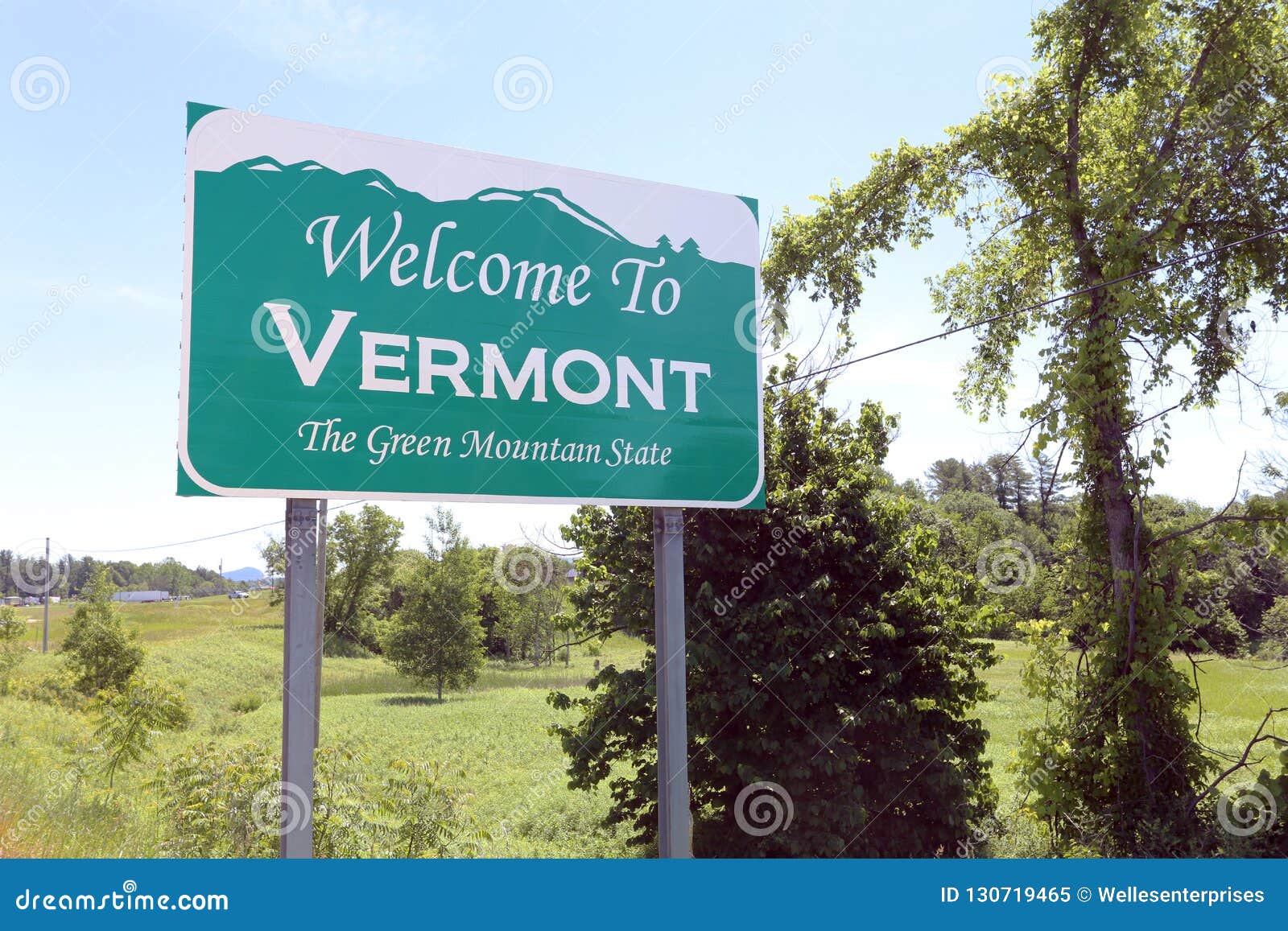 to Vermont stock image. Image of tourism, highway 130719465