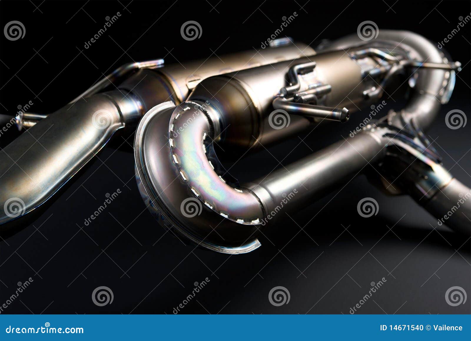 welded metal auto silencer