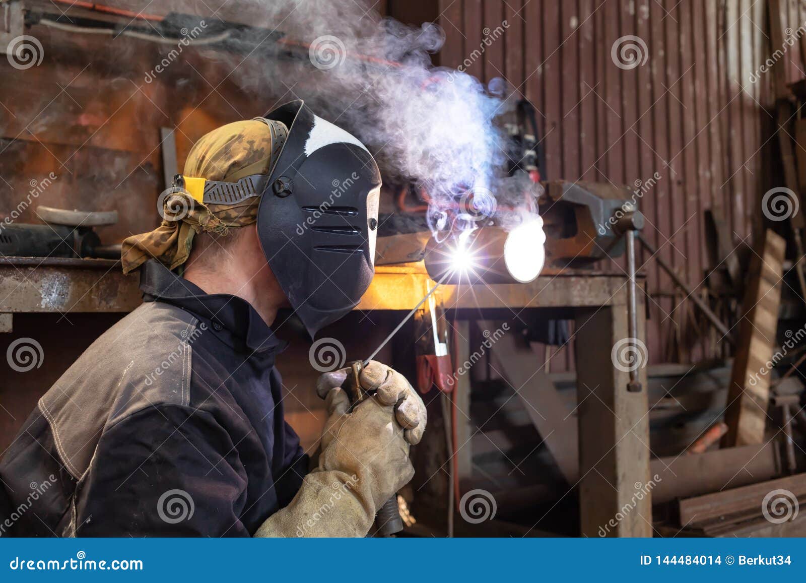 Welder Brews a Control Sample from Small Diameter Pipes To Confirm His
