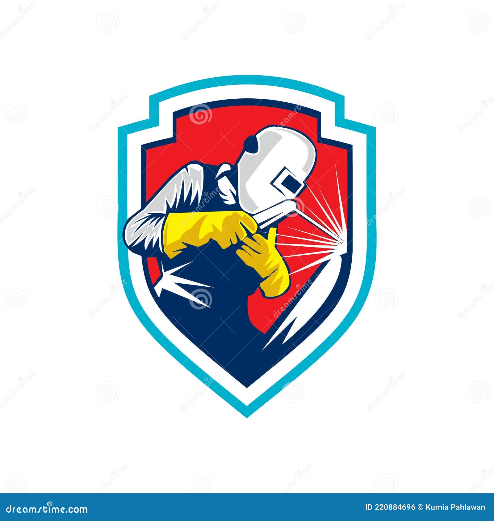 Welder Logo , Industry Logo Vector Stock Illustration Illustration of