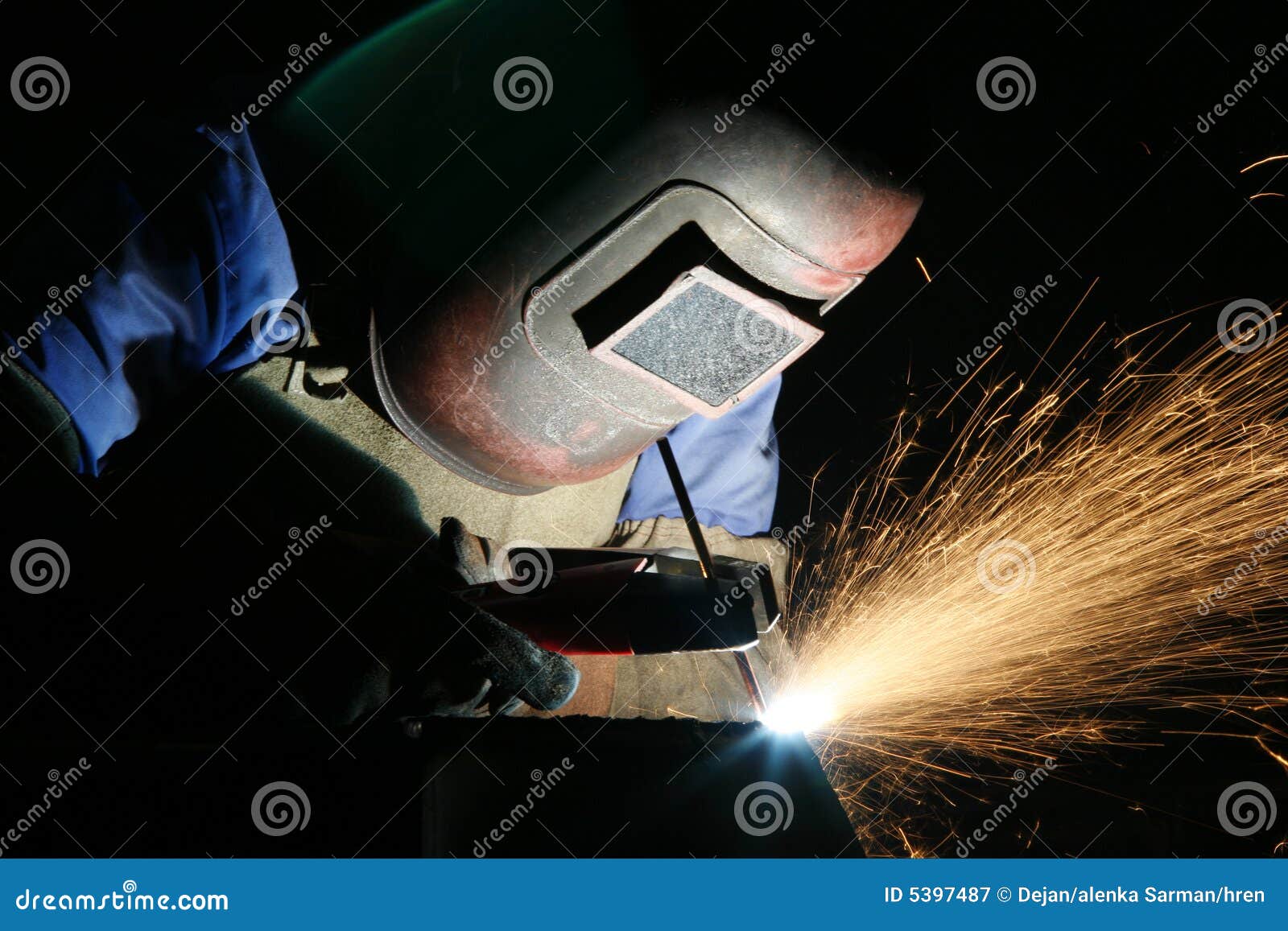 welder at work