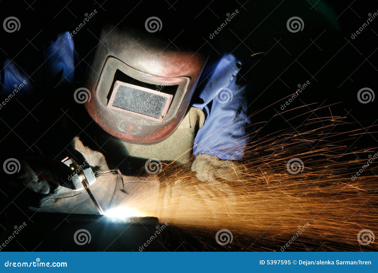 welder at work