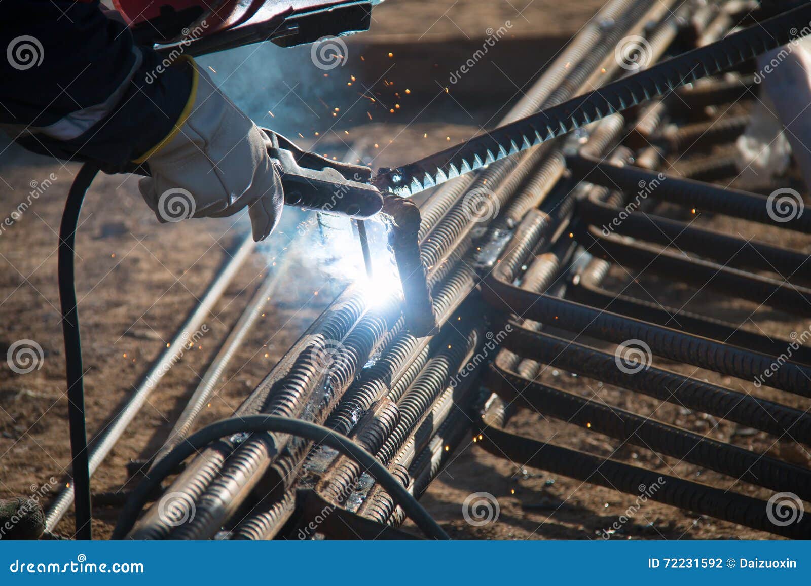 Welders Welding Metal, Welding RoyaltyFree Stock Image 44561890