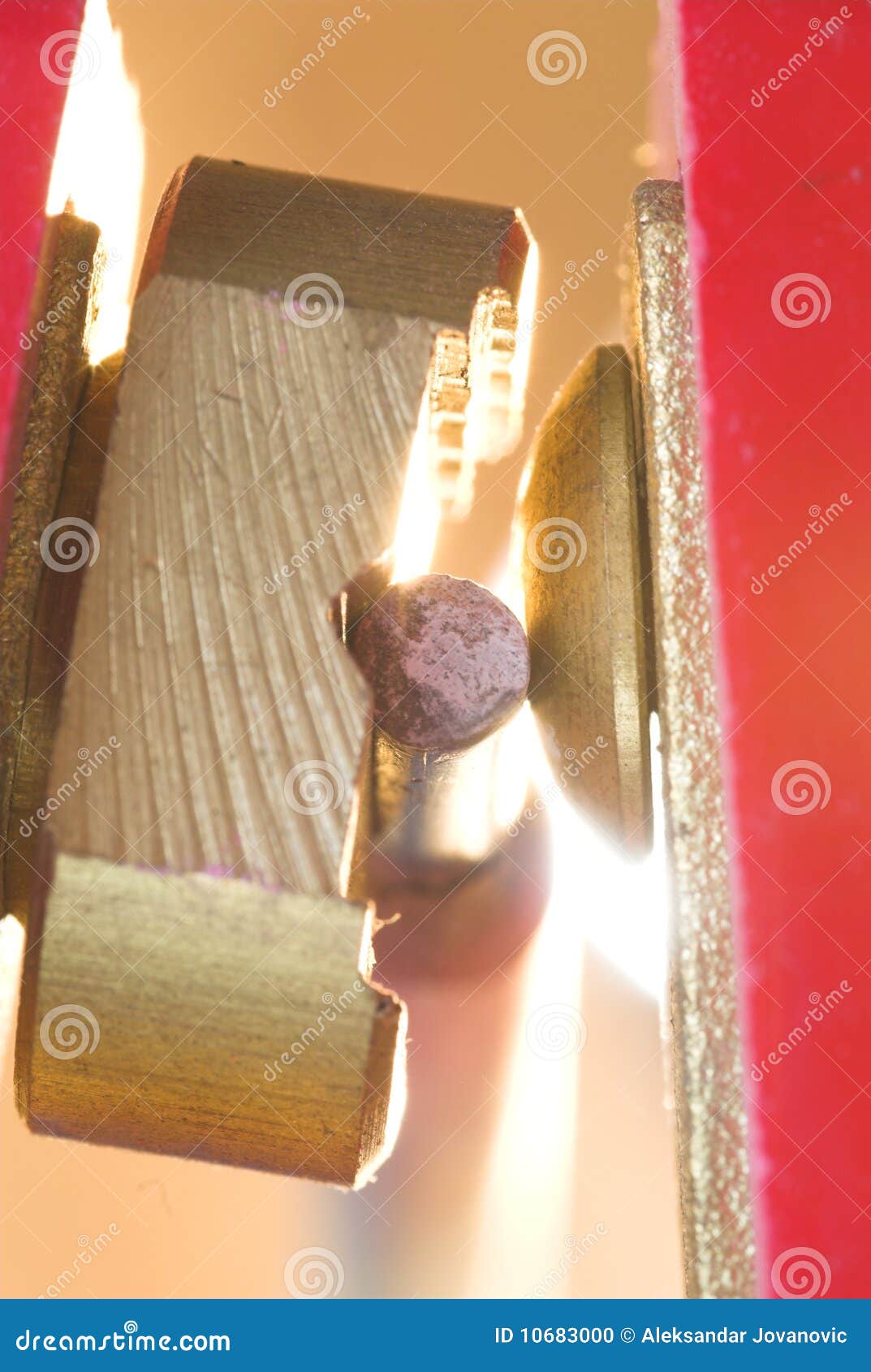 Welding electrode detail stock photo. Image of alloys 10683000