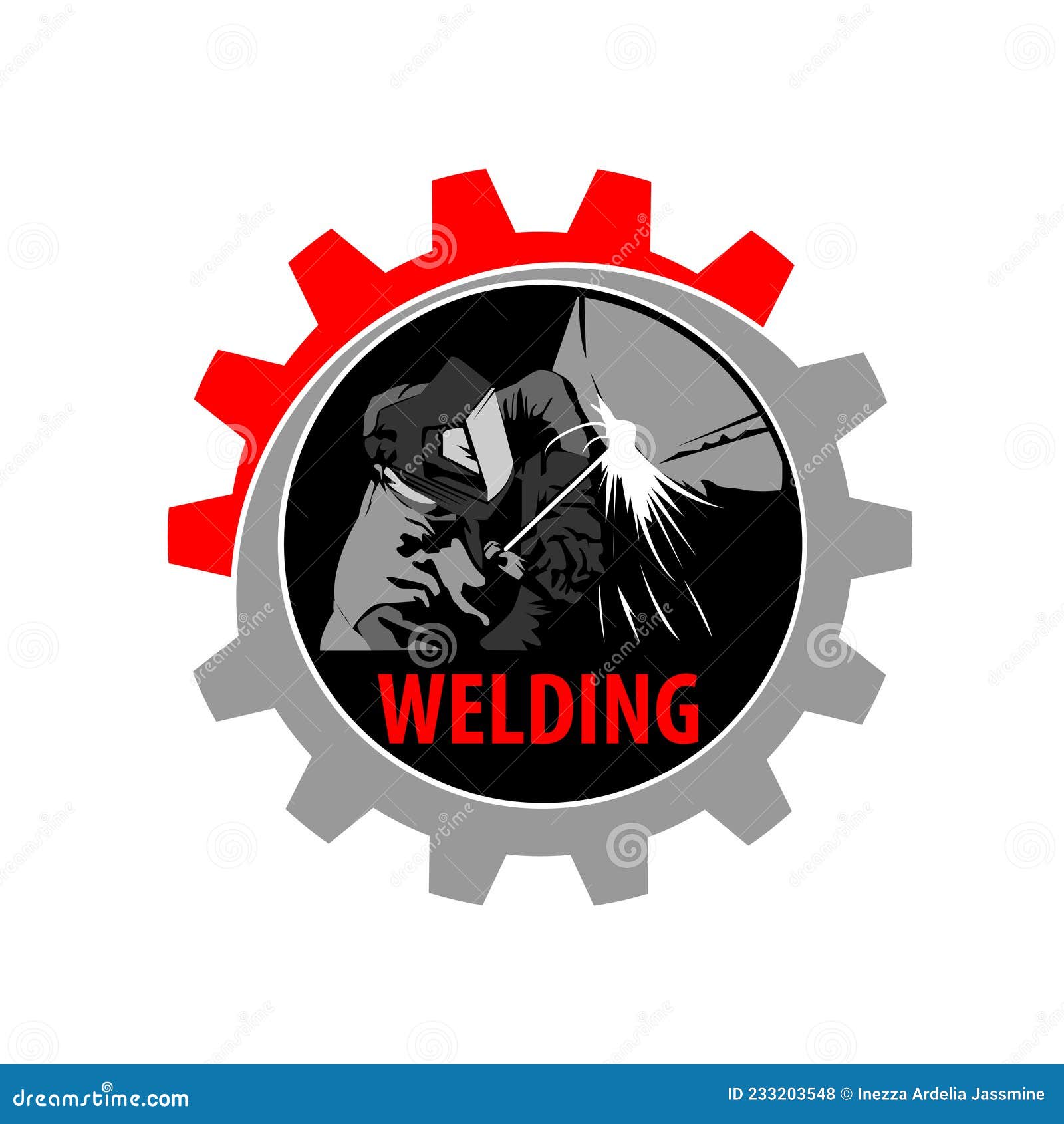 Illustration Vector Graphic of Welding Logo Stock Vector - Illustration ...