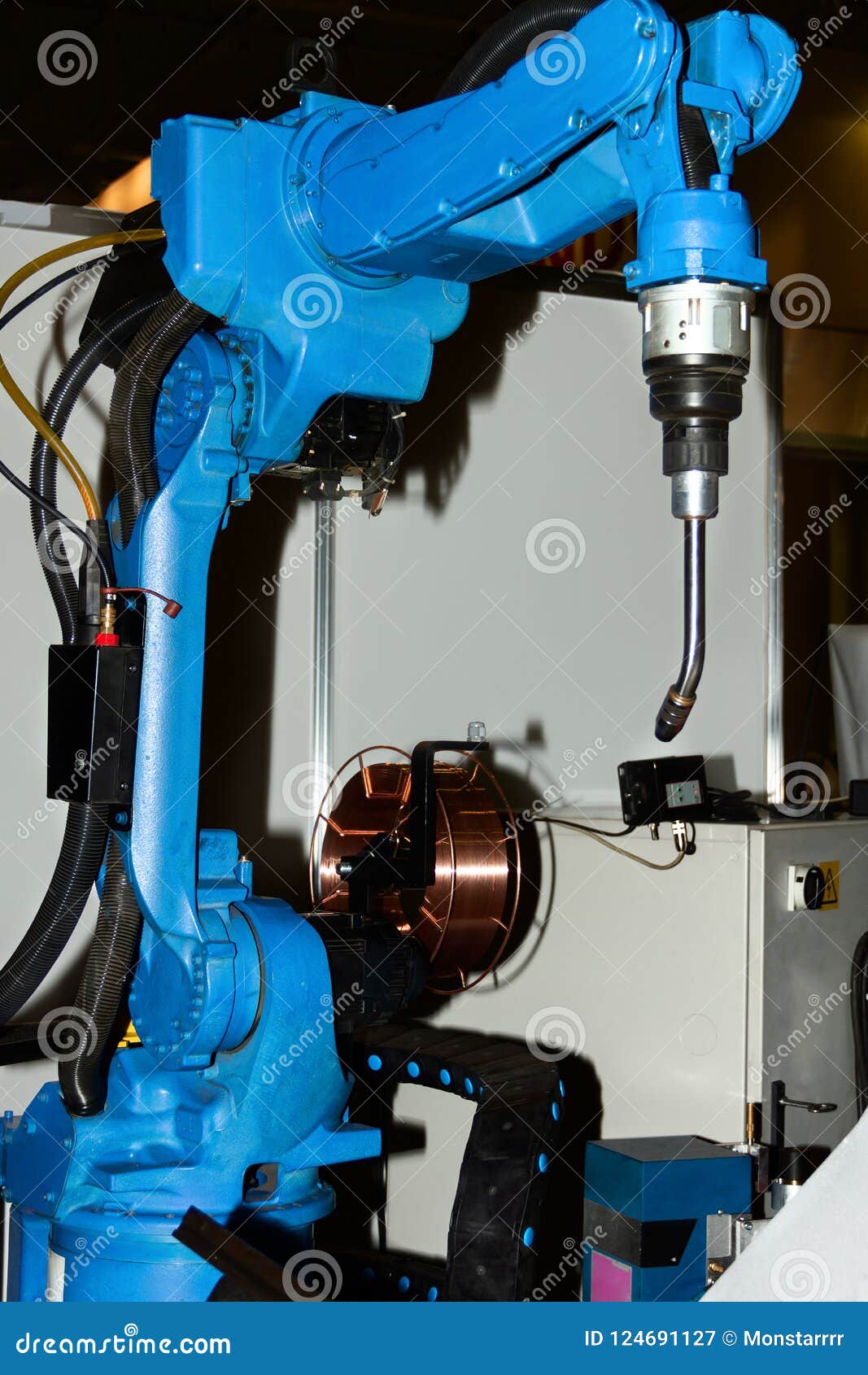 Welding Plasma Kuka Robot Hand Stock Image Image of accuracy, chuck