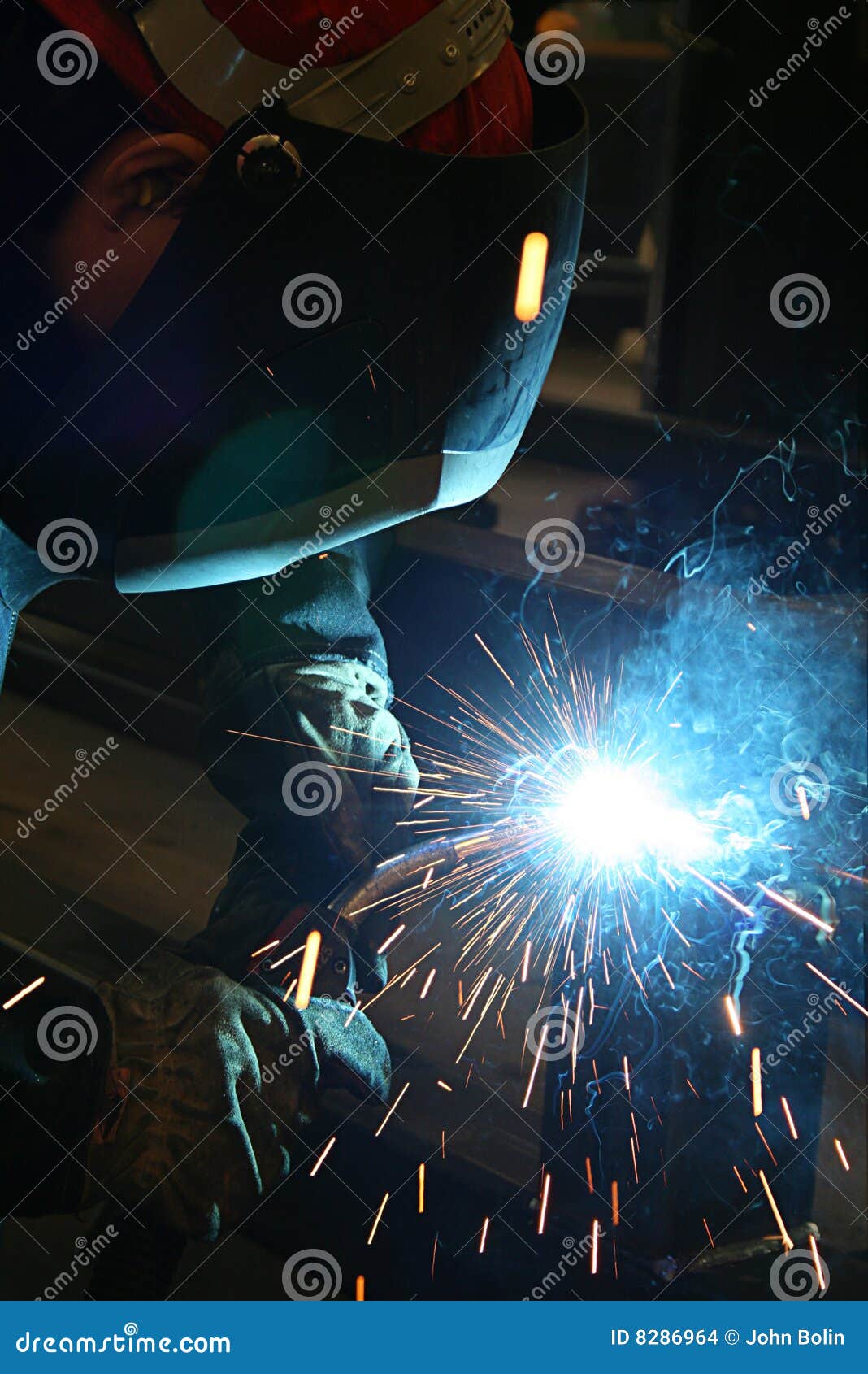 Welding Sparks Stock Images Image 8286964