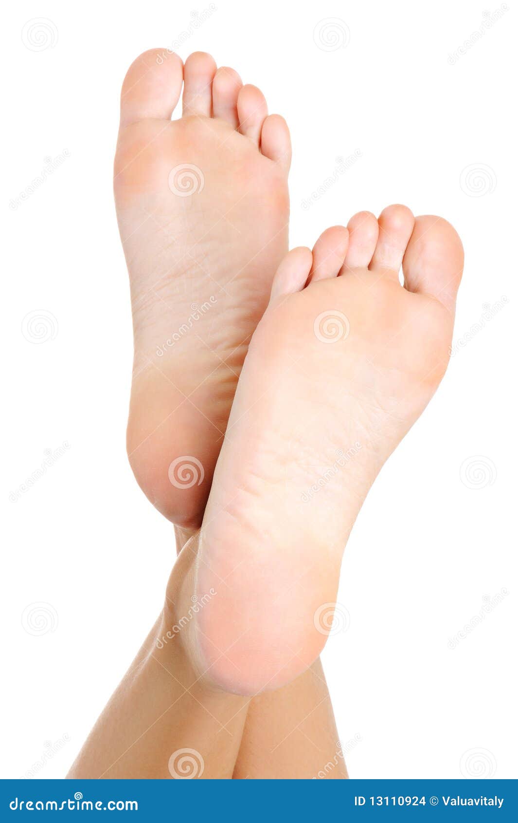 Wellgroomed female a foot stock photo. Image of wellbeing 13110924