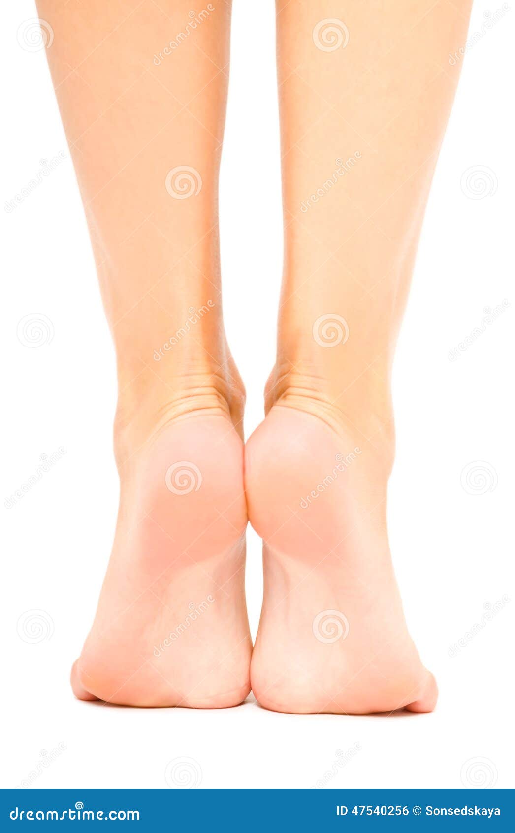 well-groomed female foot