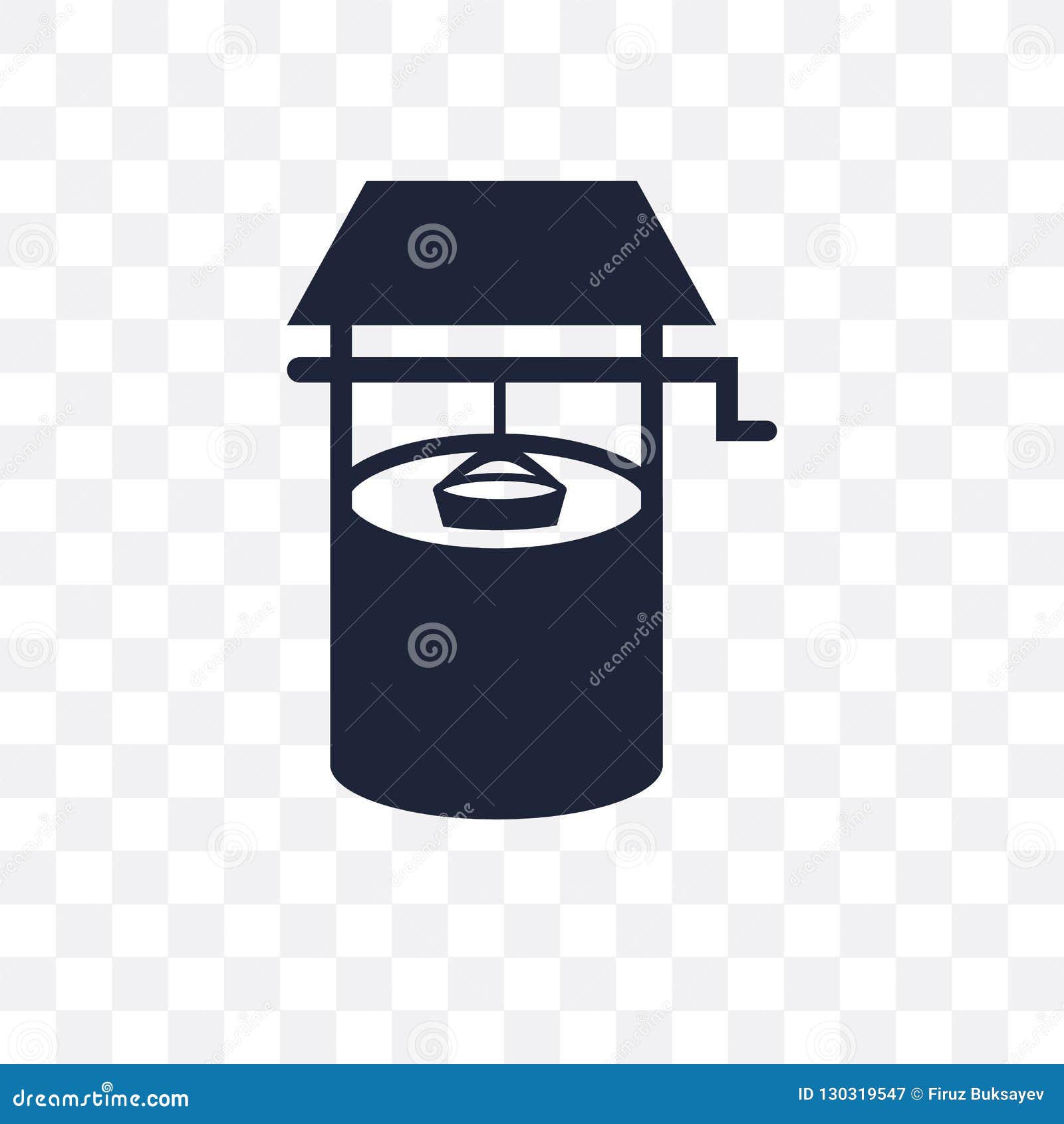 Well Transparent Icon. Well Symbol Design from Desert Collection Stock