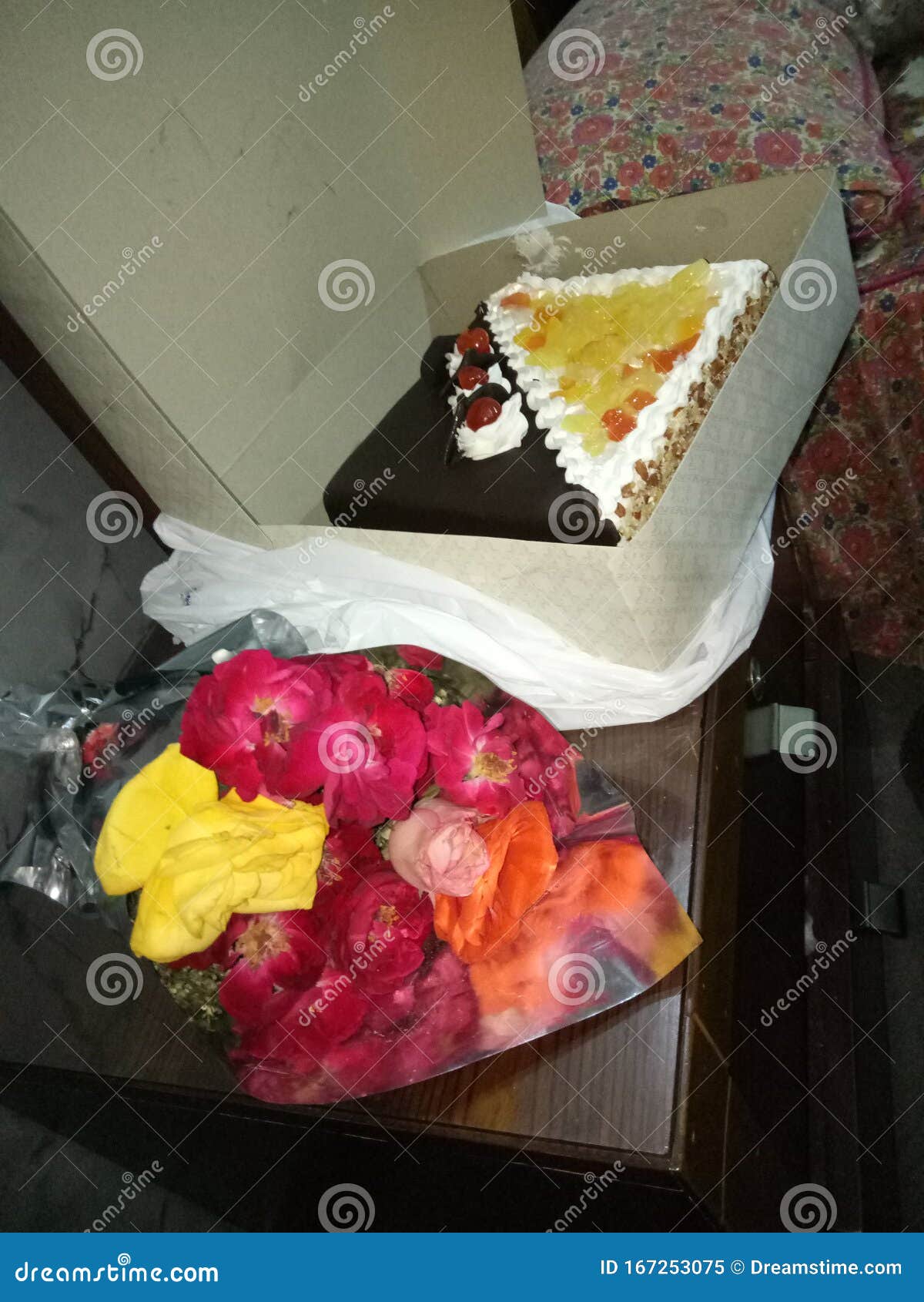 wellcome your birthday with flowers they are all different in colours