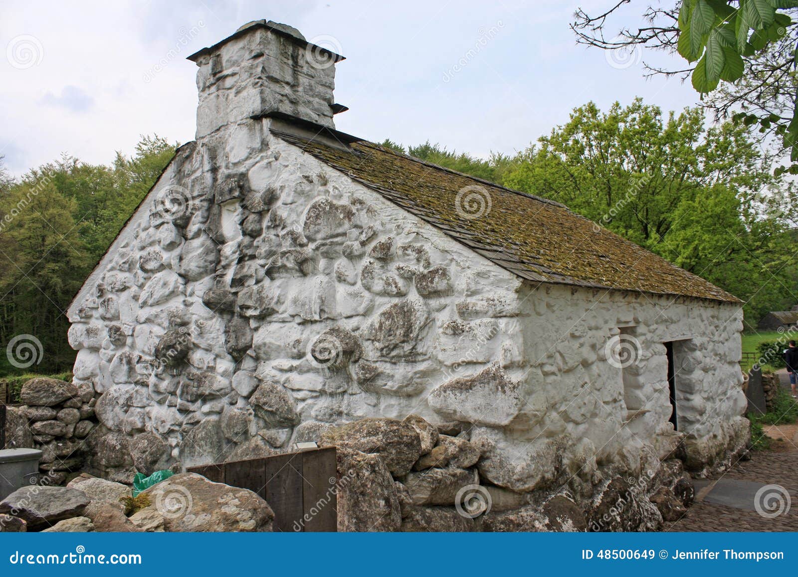 Welsh Farmhouse stock image. Image of cottage, tourist 48500649