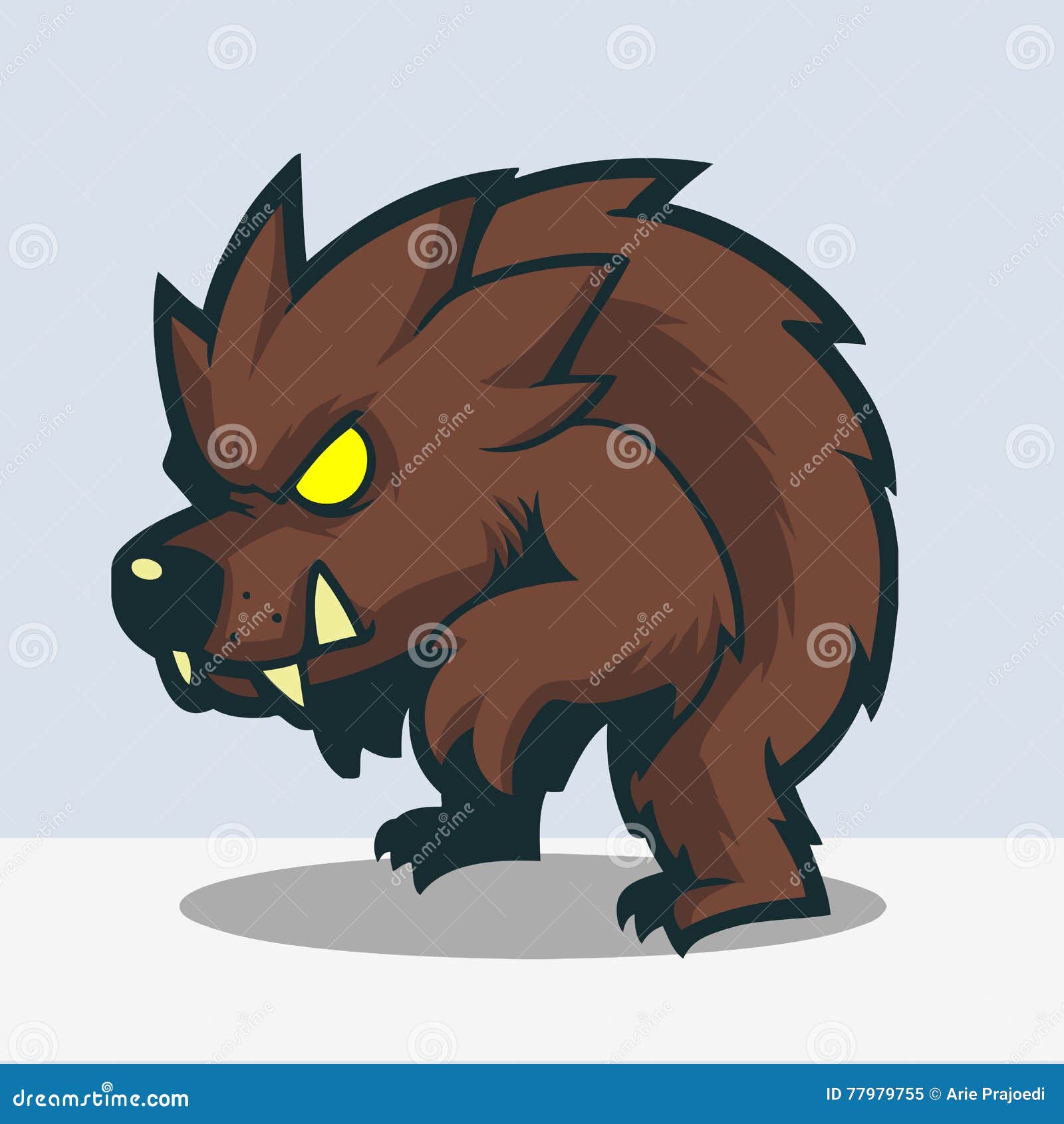 werewolf cartoon