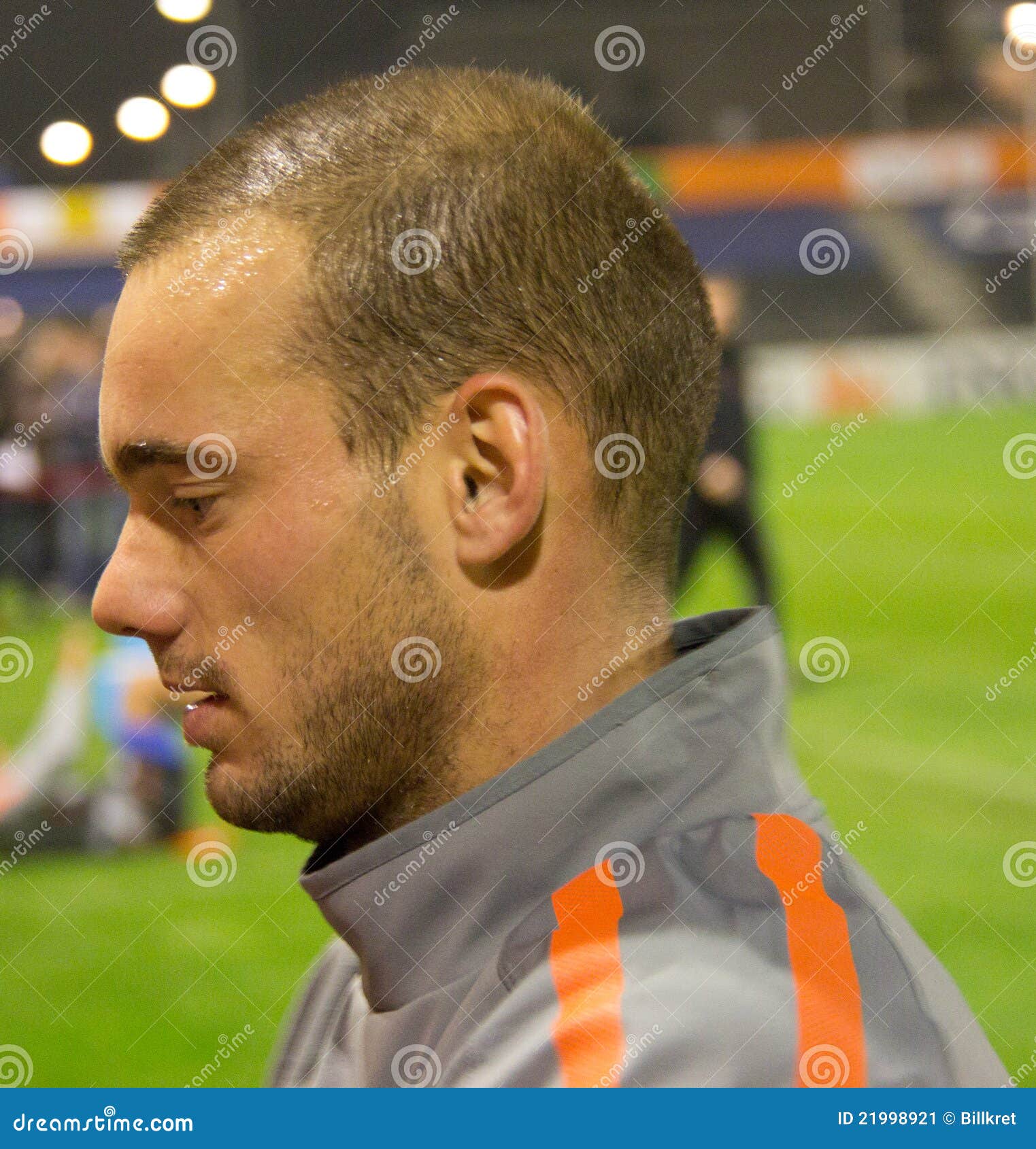 Wesley Sneijder foto editorial. Imagem de lazer, futebol - 21998921