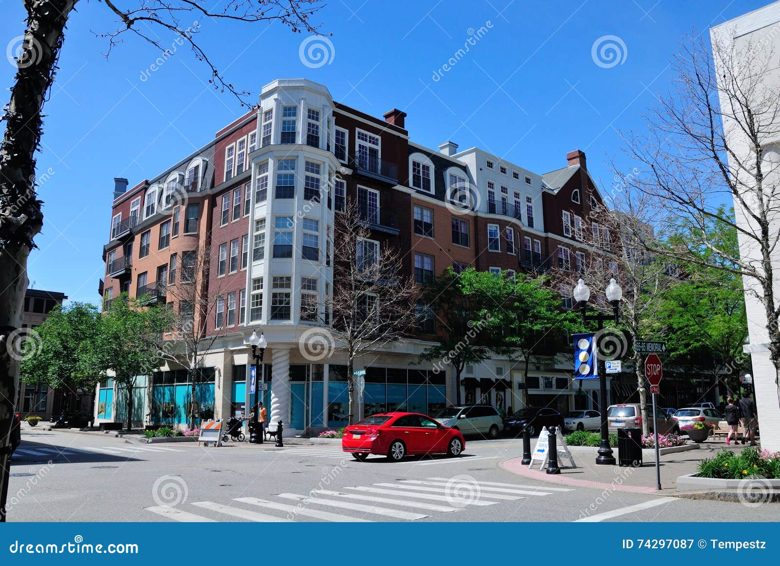 West Hartford Connecticut editorial photography. Image of buildings