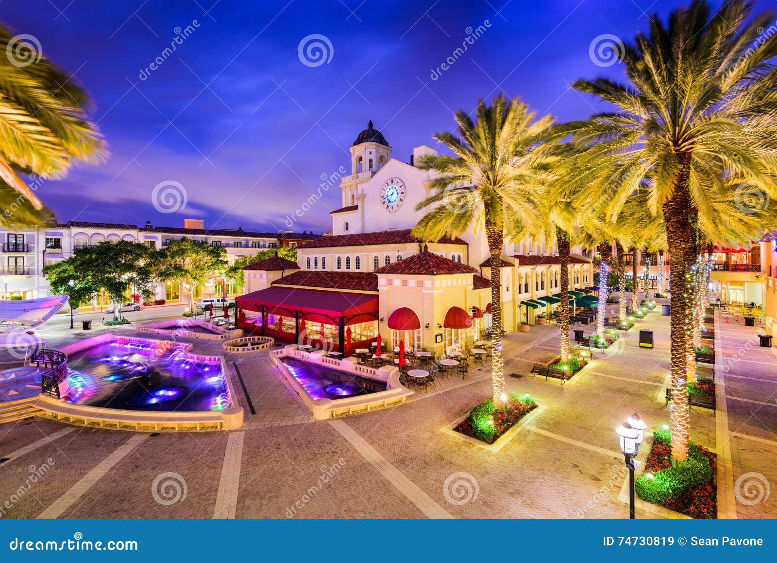 west-palm-beach-florida-immagine-stock-immagine-di-cityscape-74730819