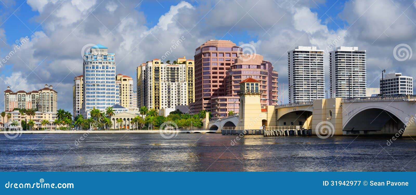 west palm beach skyline