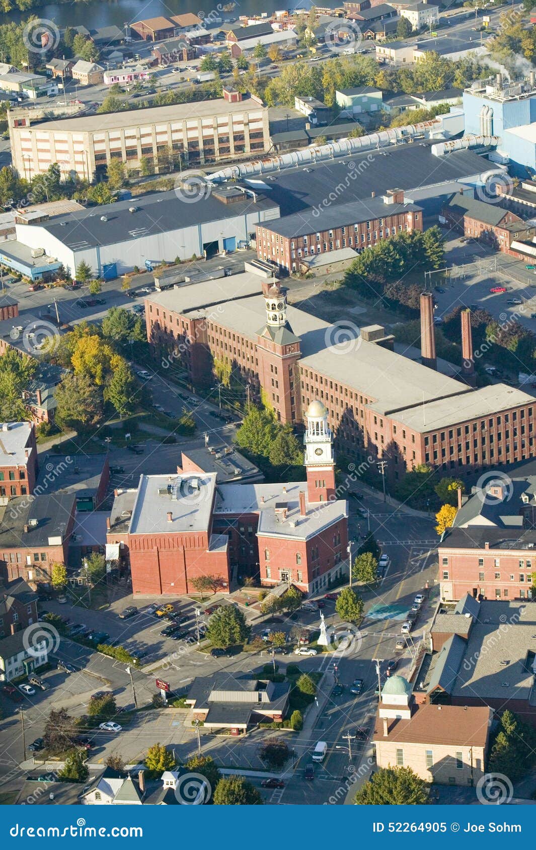 The West PointPepperell Textile Mill in Biddeford, Maine Editorial