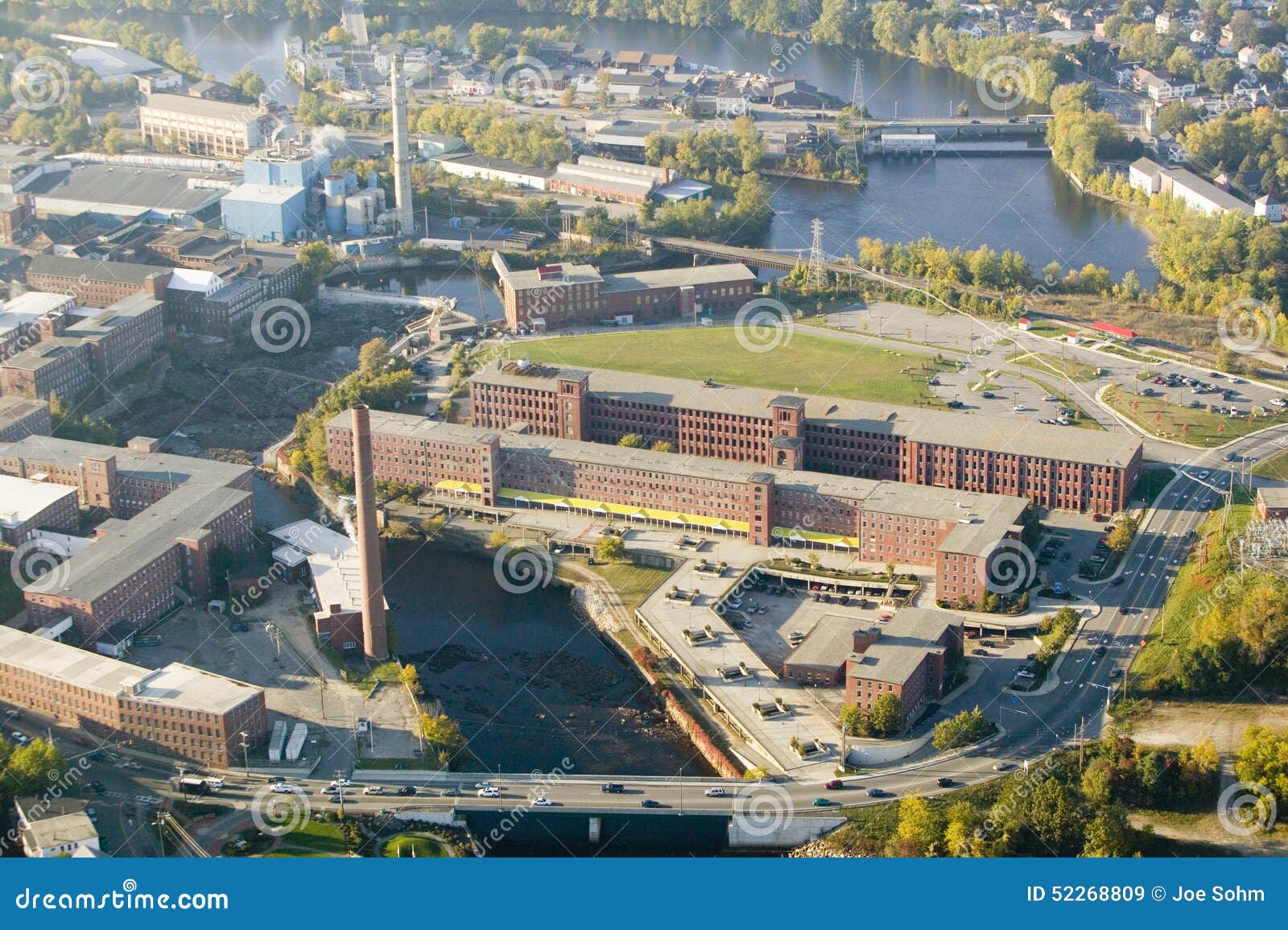 The West PointPepperell Textile Mill in Biddeford, Maine Editorial