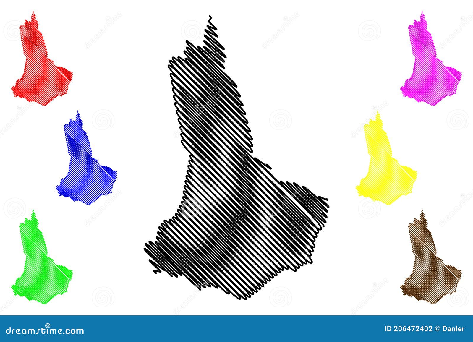 west pokot county republic of kenya, rift valley province map  , scribble sketch west pokot map
