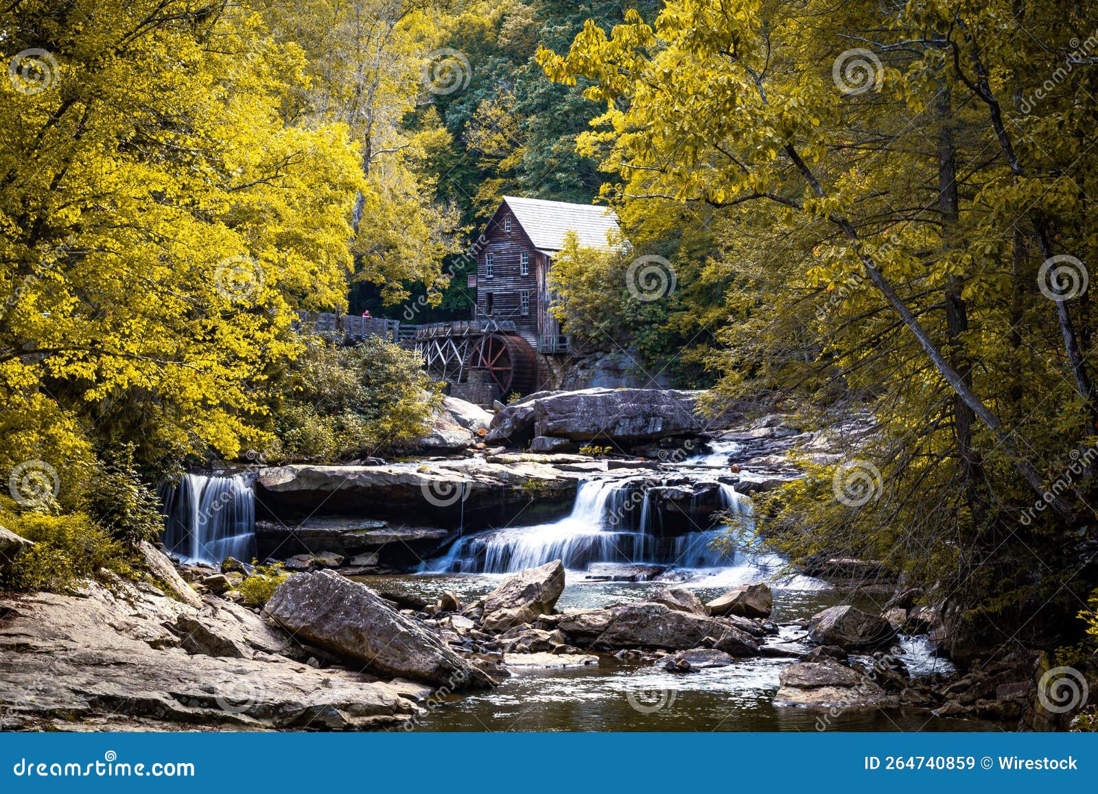 West Virginia Waterfall Trail Stock Image Image of trail, waterfall