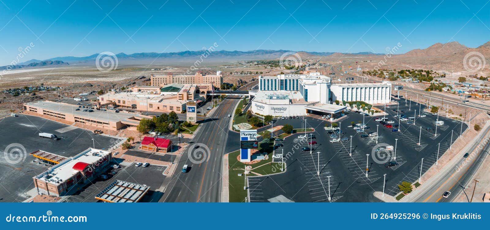 West Wendover Nevada Overlooking The Bonneville Salt Flats Editorial