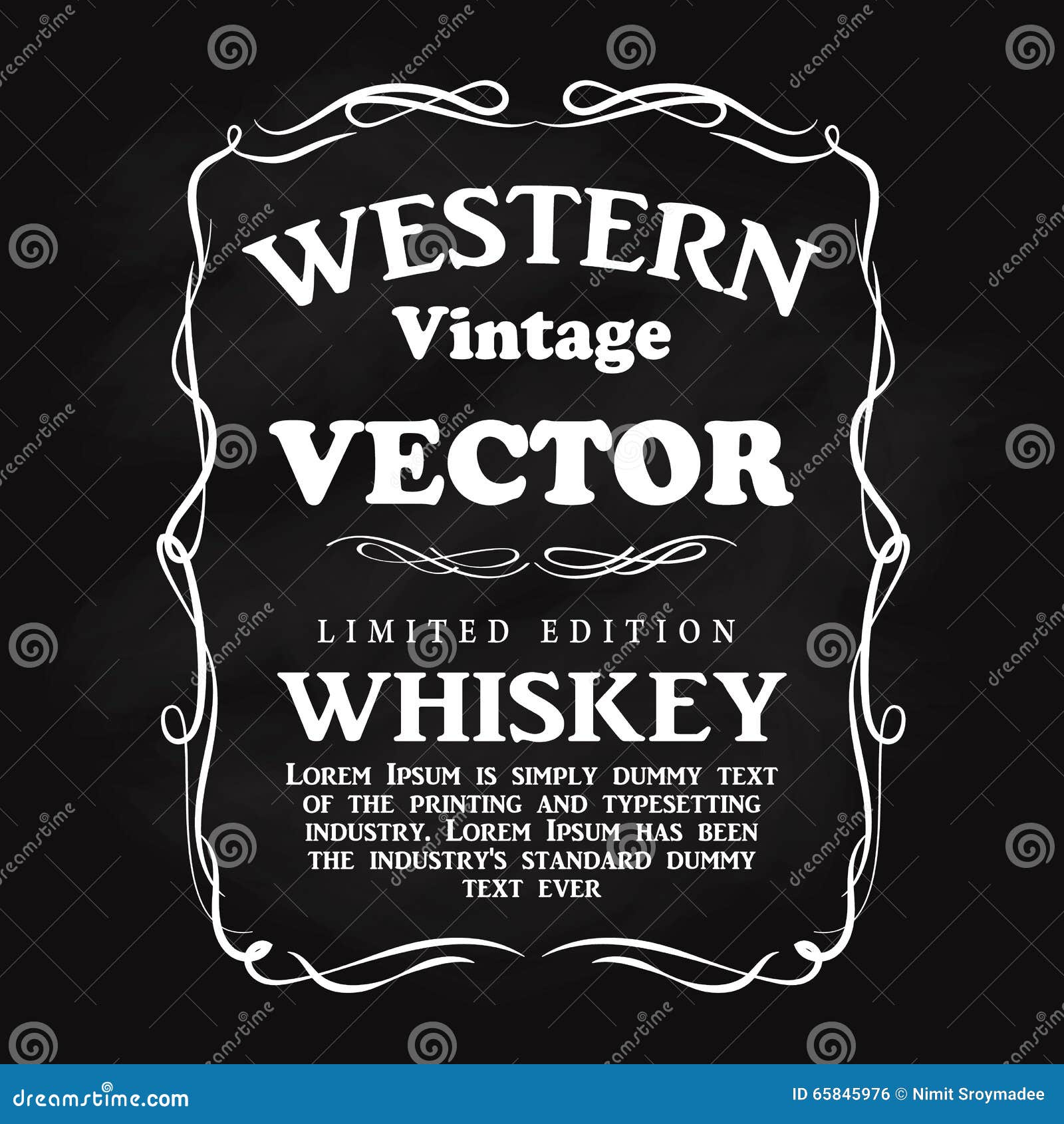 western design frame flourish