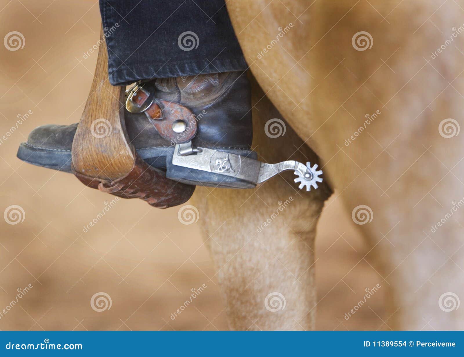 Western spur and stirrup stock photo. Image of boot, dark 11389554