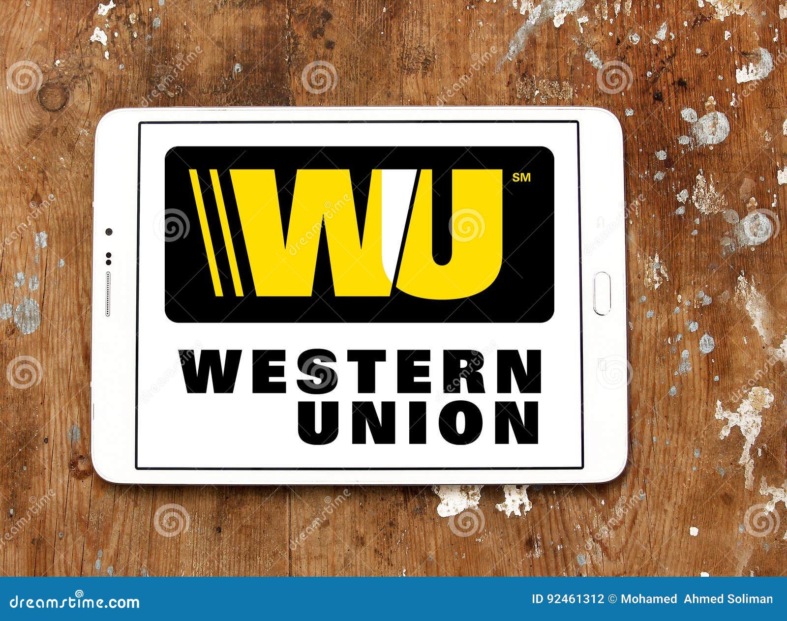Western Union Logo Editorial Photography Image Of Finance 92461312