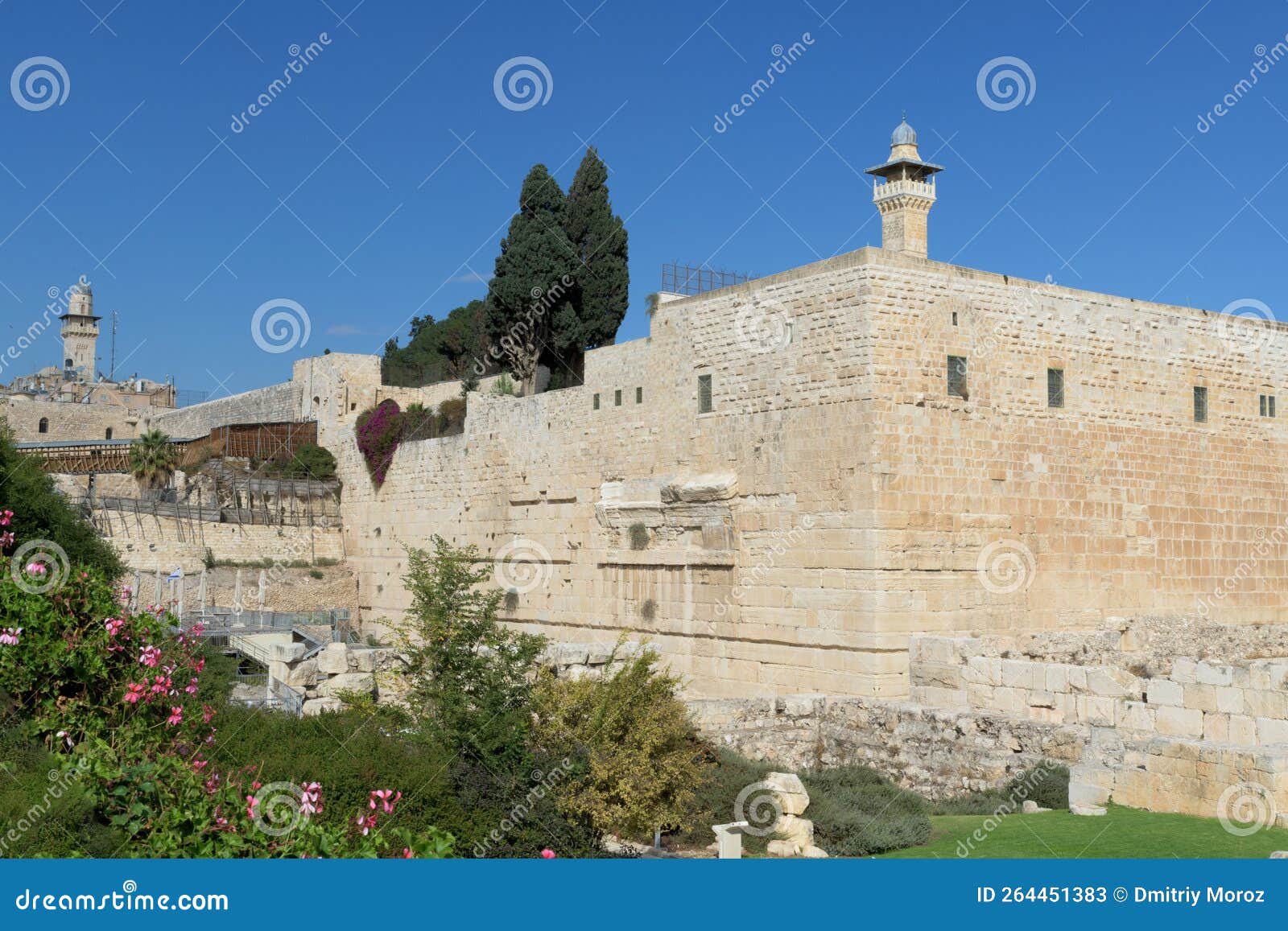 The Western Wall of Temple Mount. Jerusalem Stock Image Image of