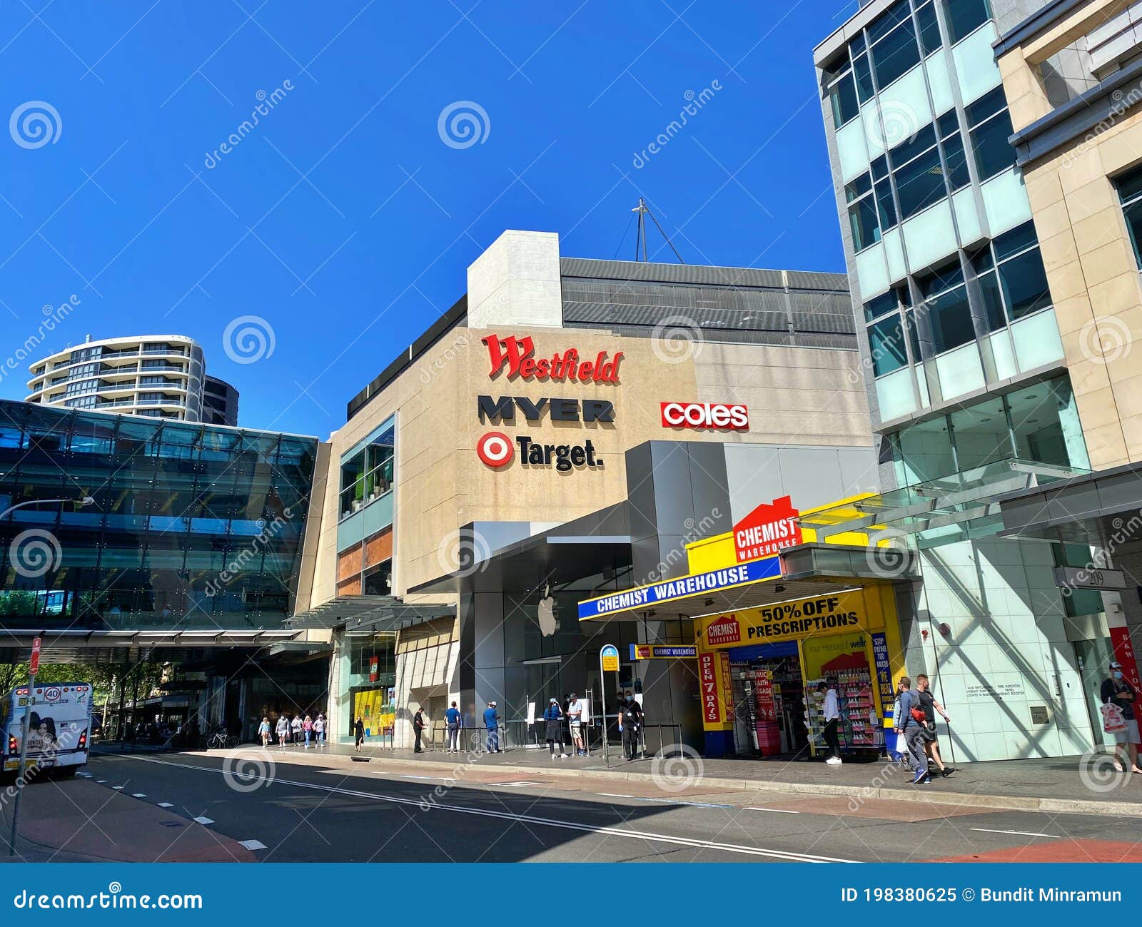 Westfield is a Shopping Centre in Bondi Junction, a City within