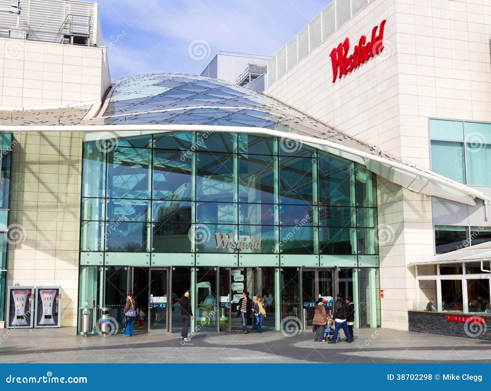 Westfield in West London editorial stock photo. Image of mall - 38702298