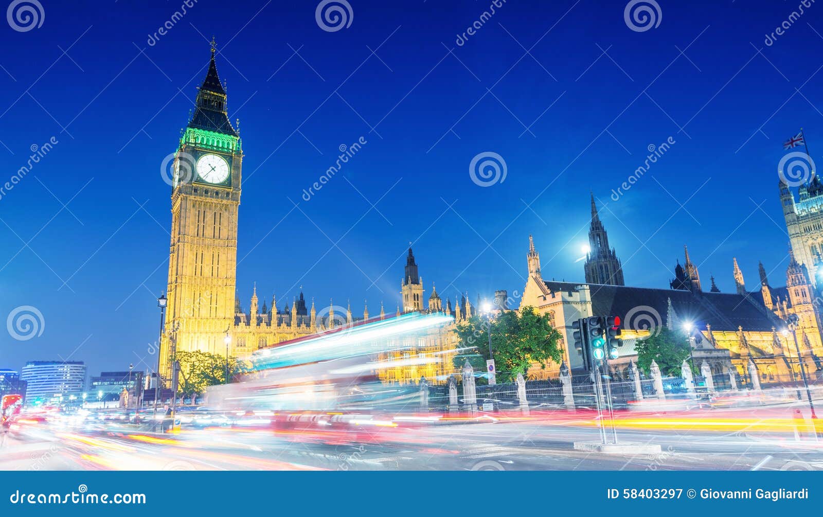 Westminster at Night. London City Lights Stock Image Image of tower