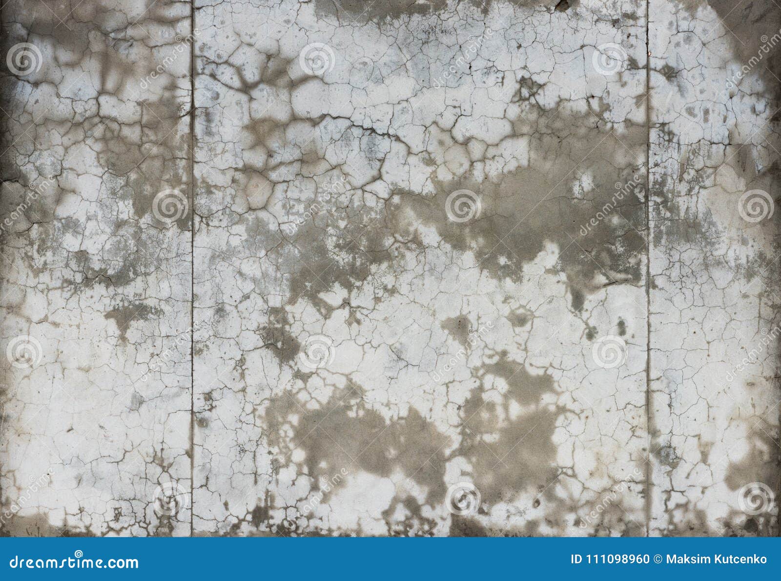 Wet Concrete Texture With Cracks Stock Photo Image Of