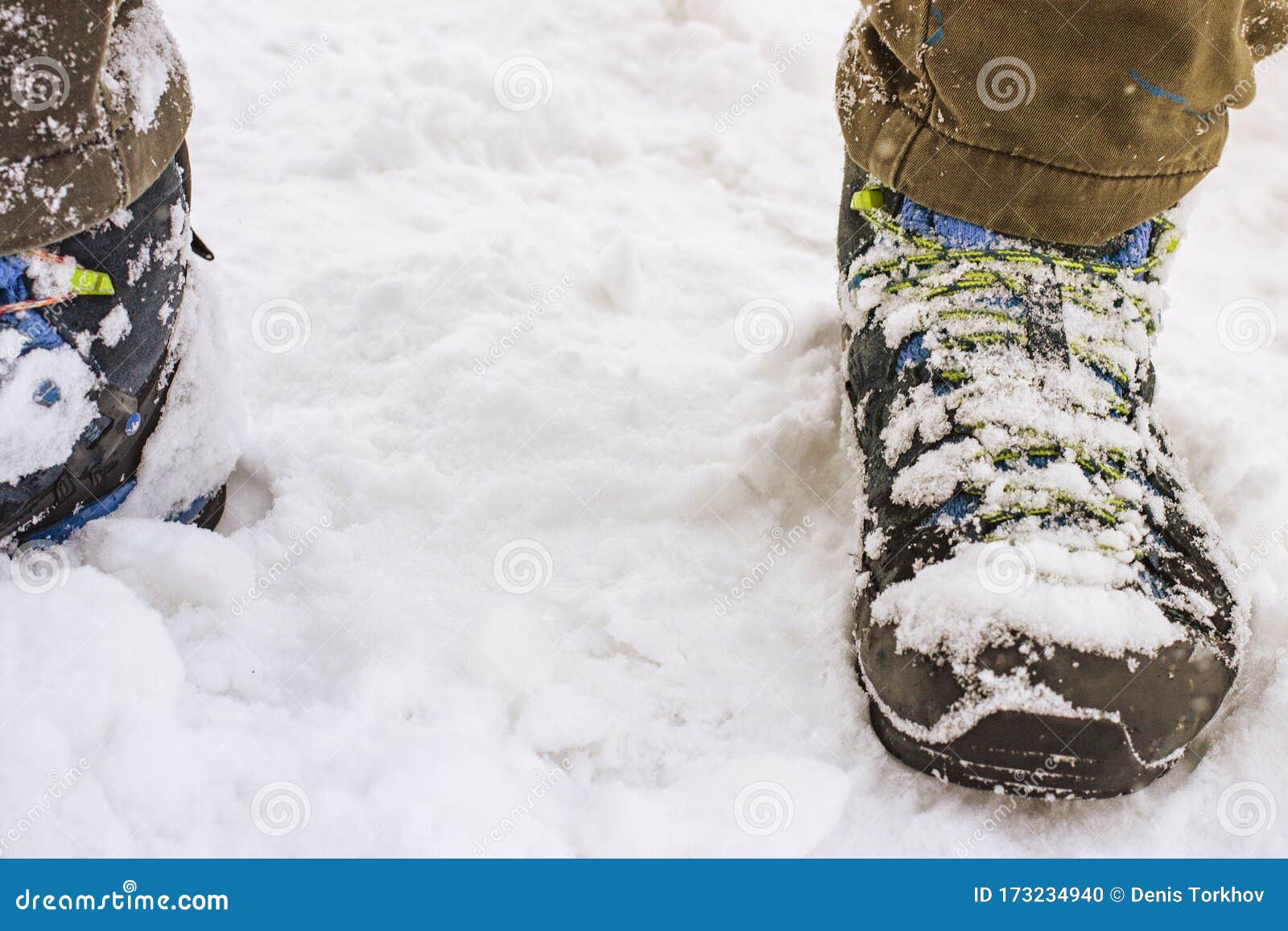 wet hiking boots