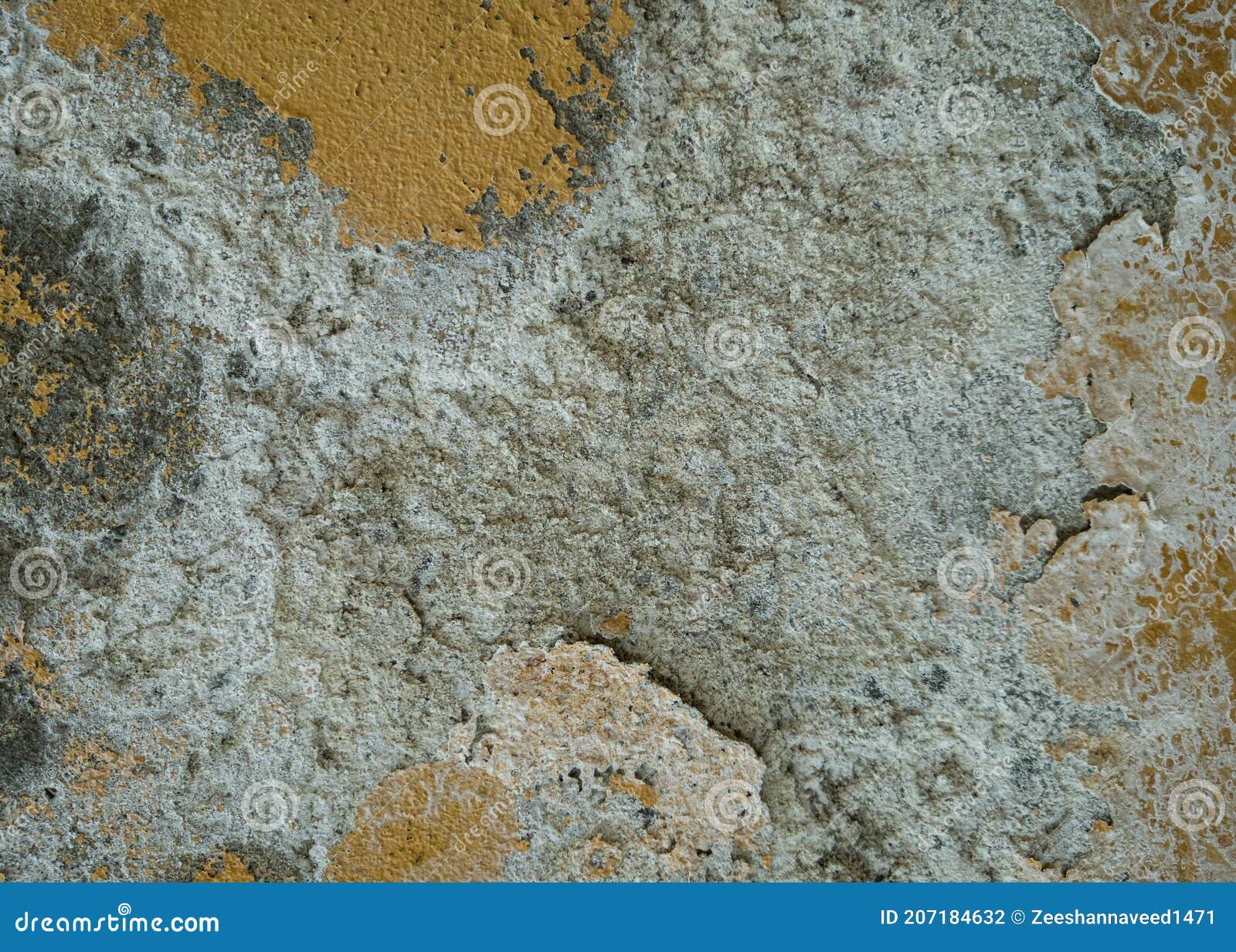 The Paint Of The Damp Wall Has Rotted, The Paint Of The Wall Has Peeled