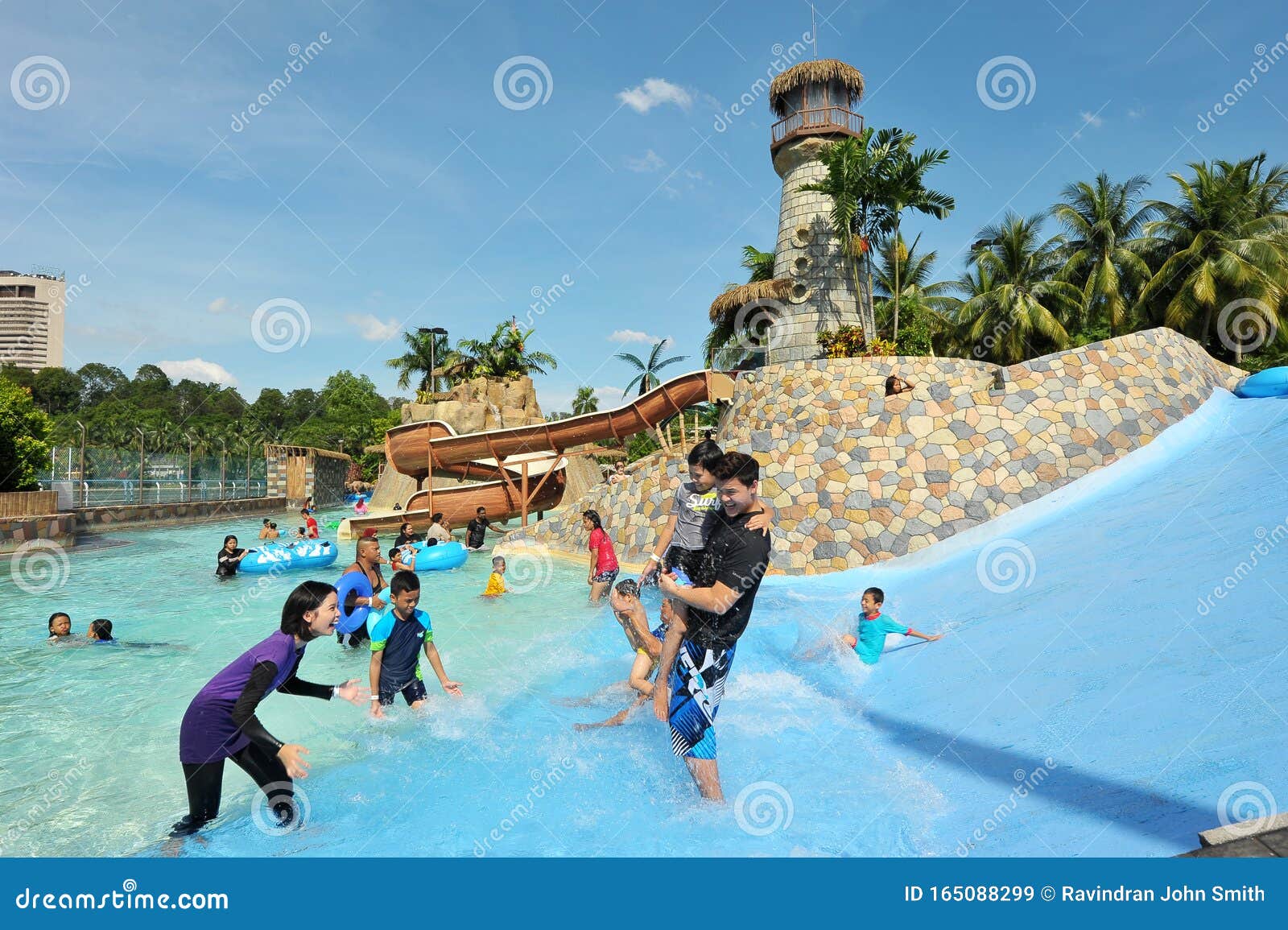 Wet World Water Park Shah Alam Editorial Stock Image  Image of shah