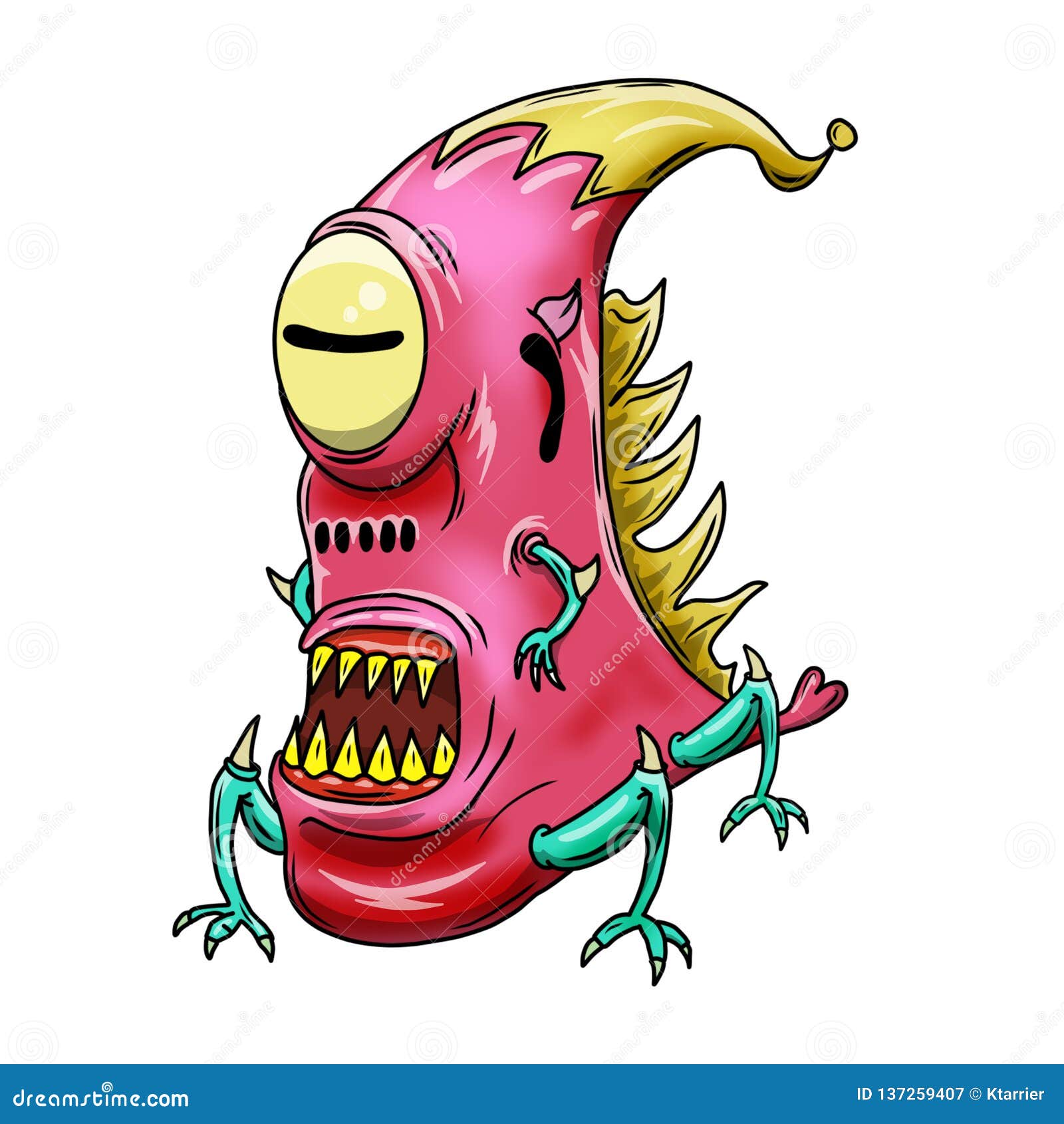 doodle monster big eye doodle monster big eye