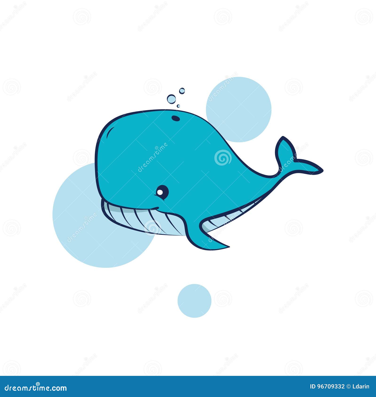 Whale Illustration Stock Vector Illustration Of Lovely