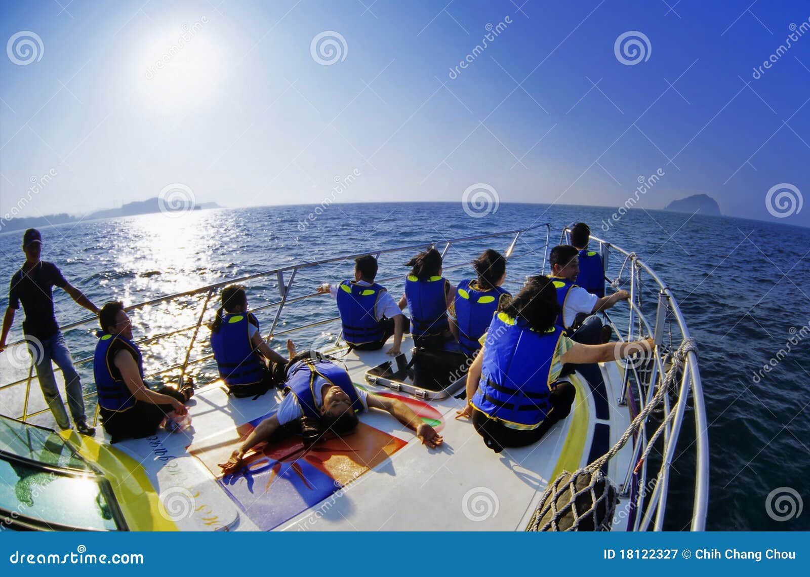 Whale-watching boat editorial photography. Image of yachts - 18122327