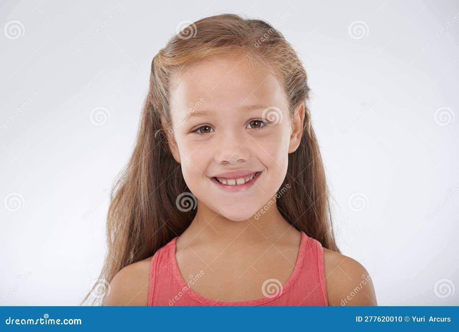 What A Cutie Studio Portrait Of An Adorable Young Girl Smiling At The